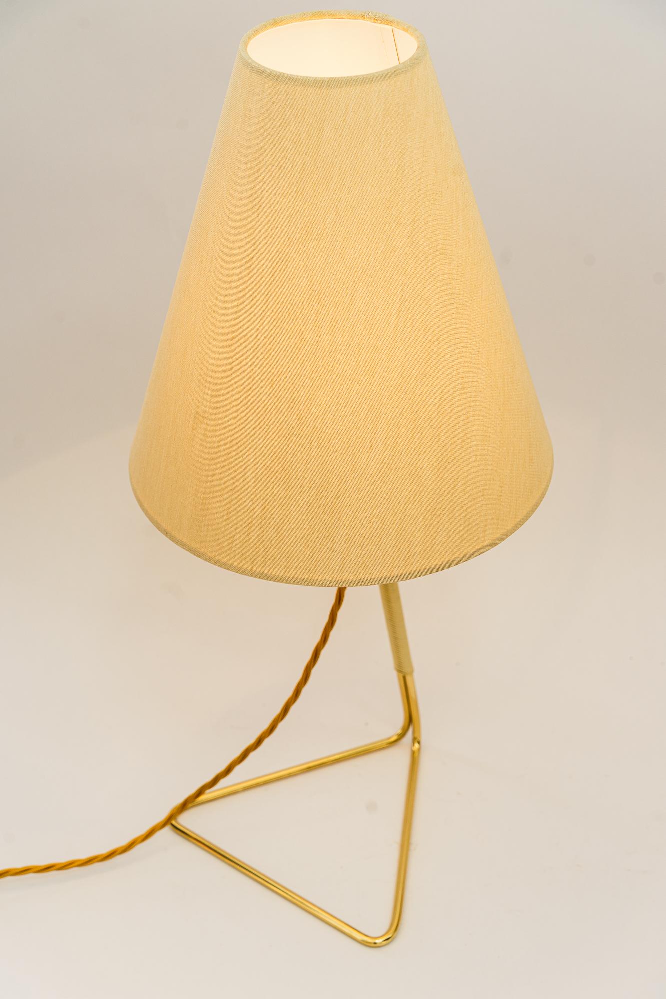 Mid-20th Century Rupert Nikoll table lamp vienna around 1950s For Sale