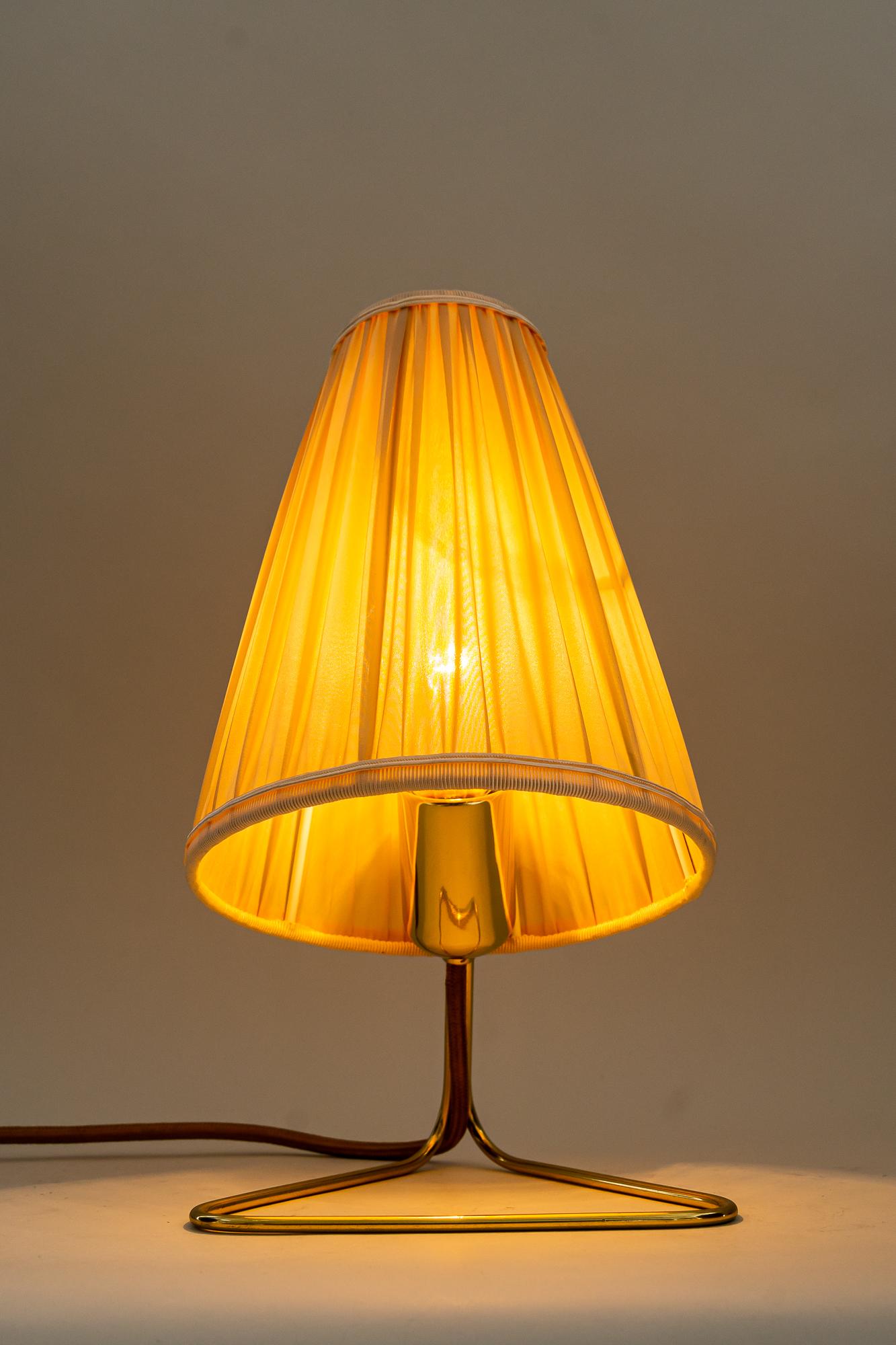 Brass Rupert Nikoll Table Lamp Vienna around 1950s