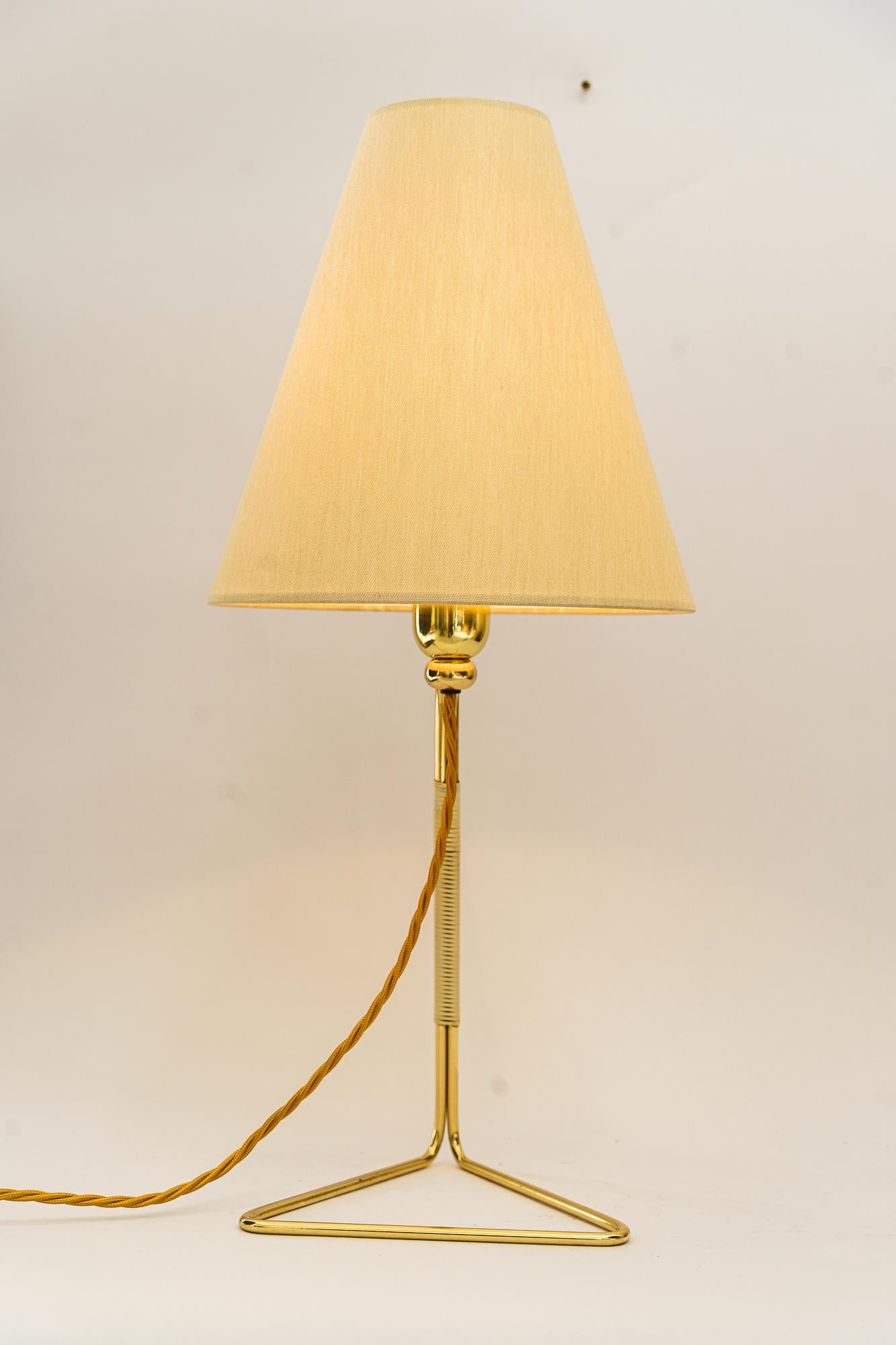 Rupert Nikoll table lamp vienna around 1950s For Sale 1