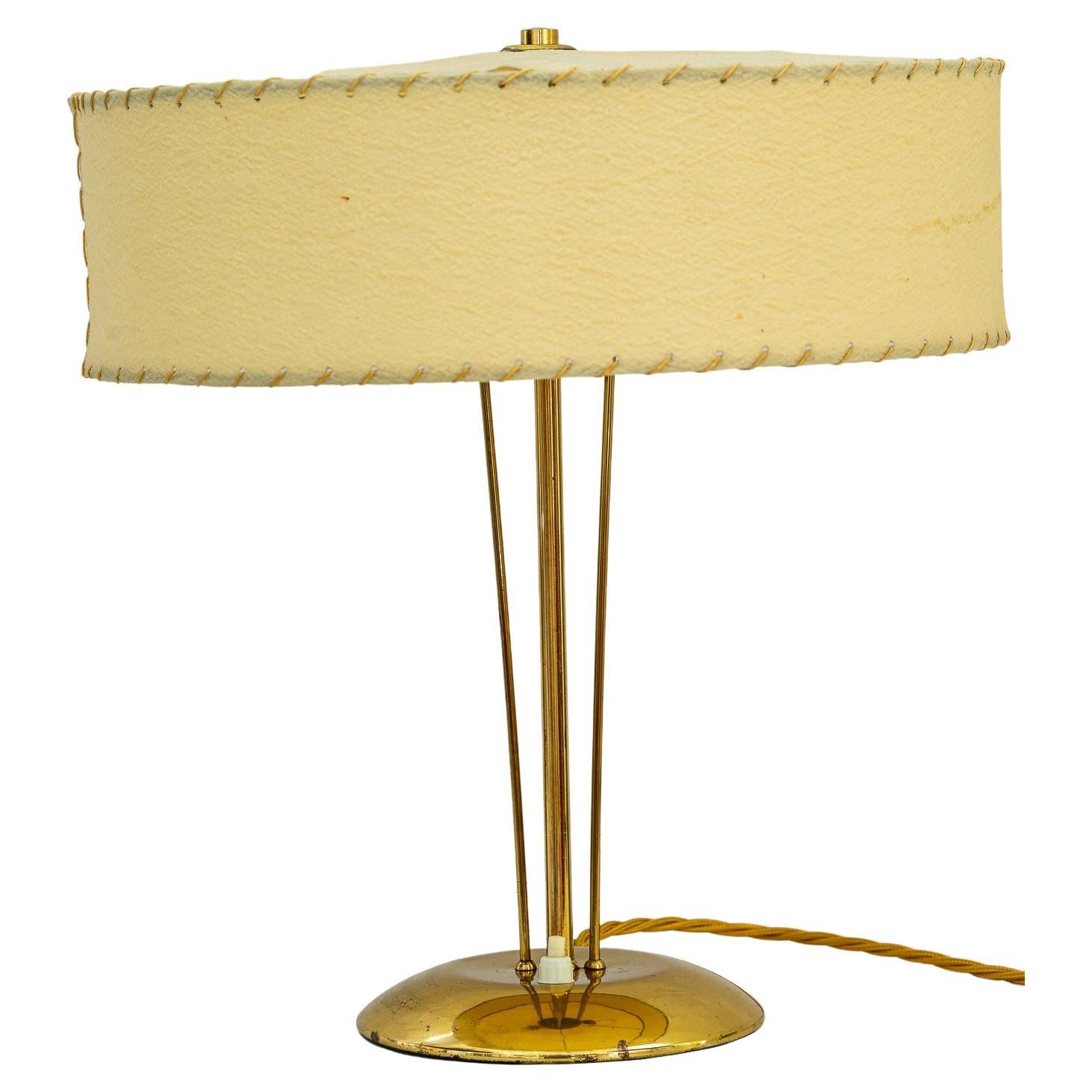 Rupert Nikoll table lamp vienna around 1950s For Sale
