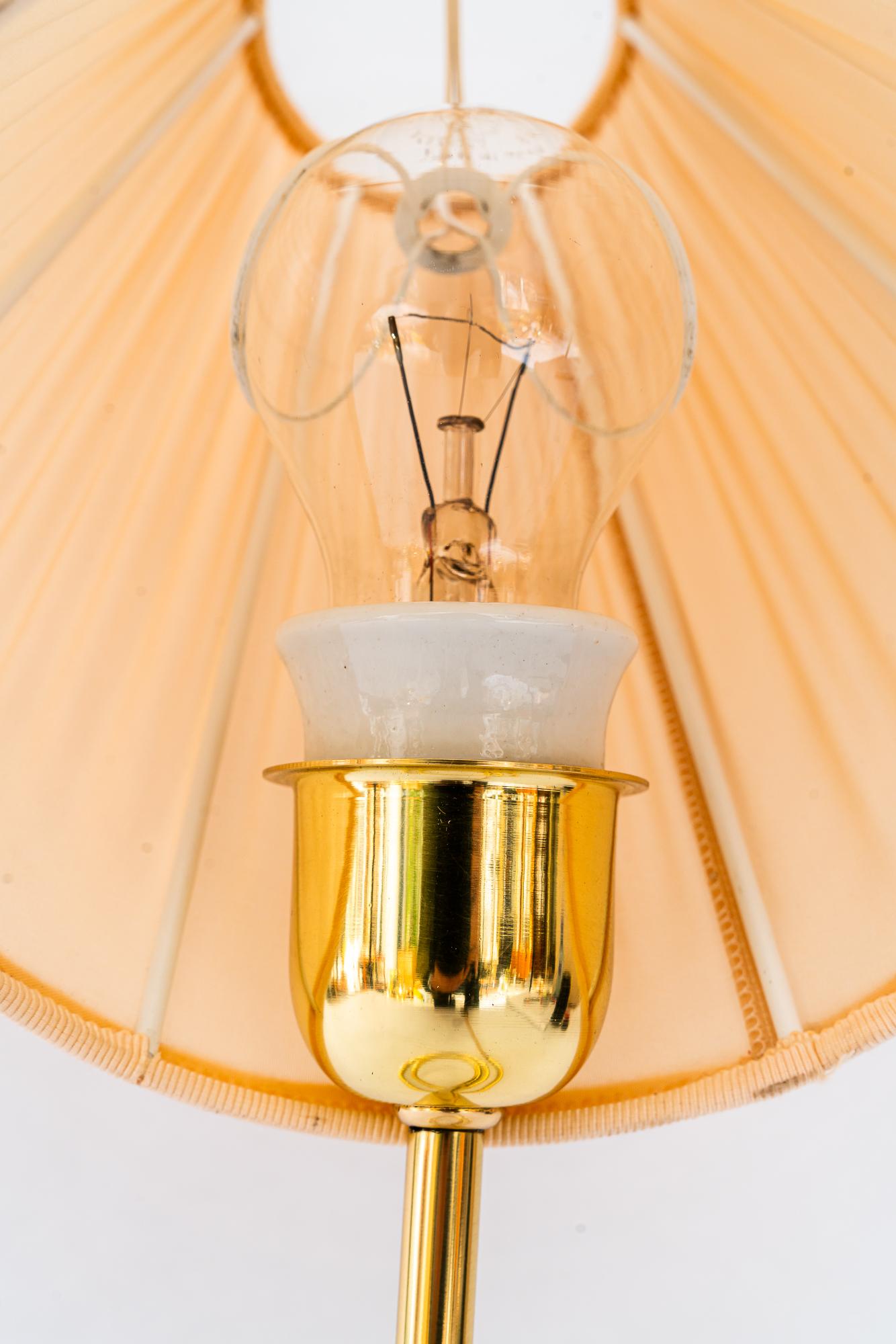 Rupert Nikoll Table lamp with fabric shade vienna around 1950s en vente 2