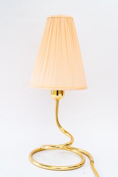 Rupert Nikoll Table lamp with fabric shade vienna around 1950s