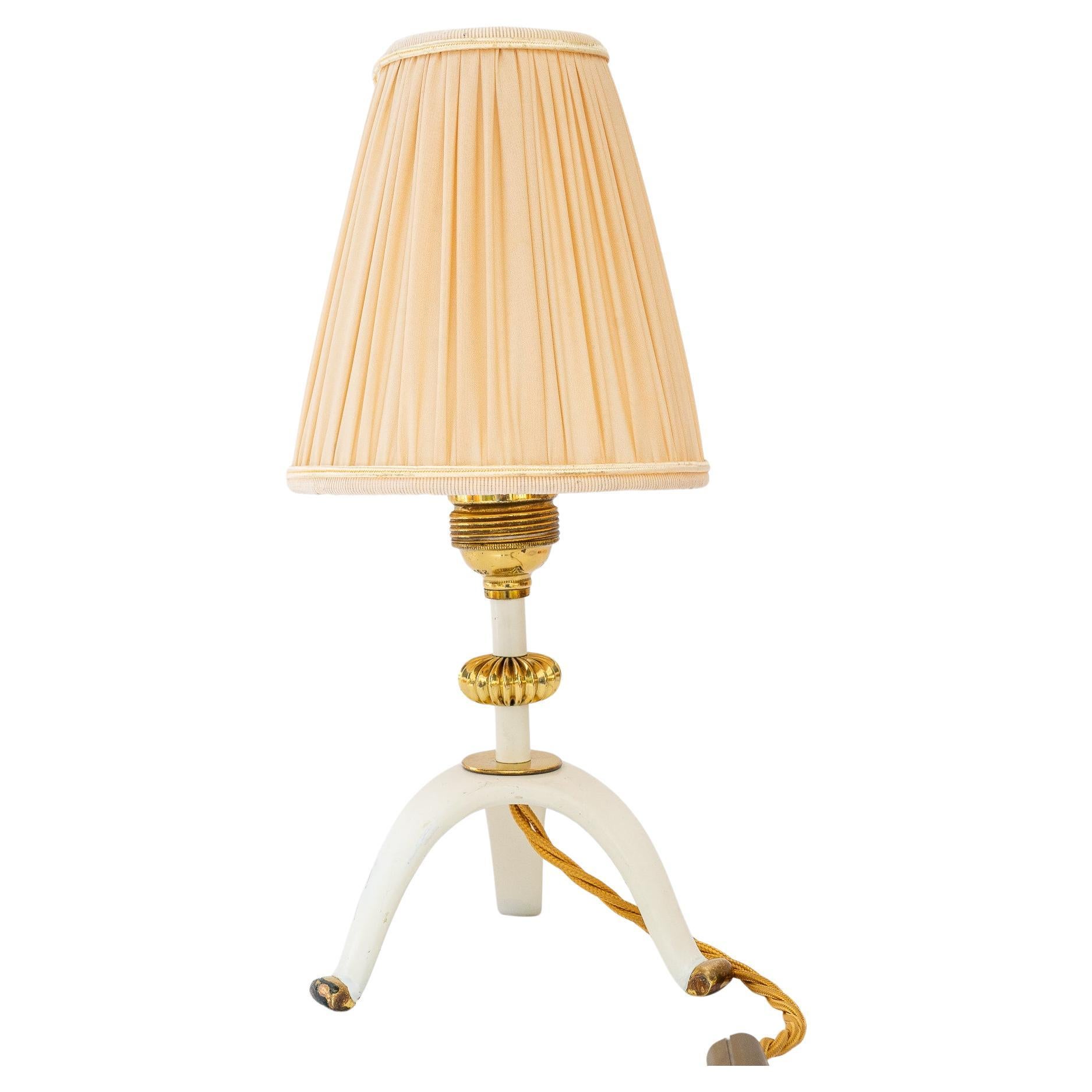 Rupert Nikoll table lamp with fabric shade vienna around 1960s