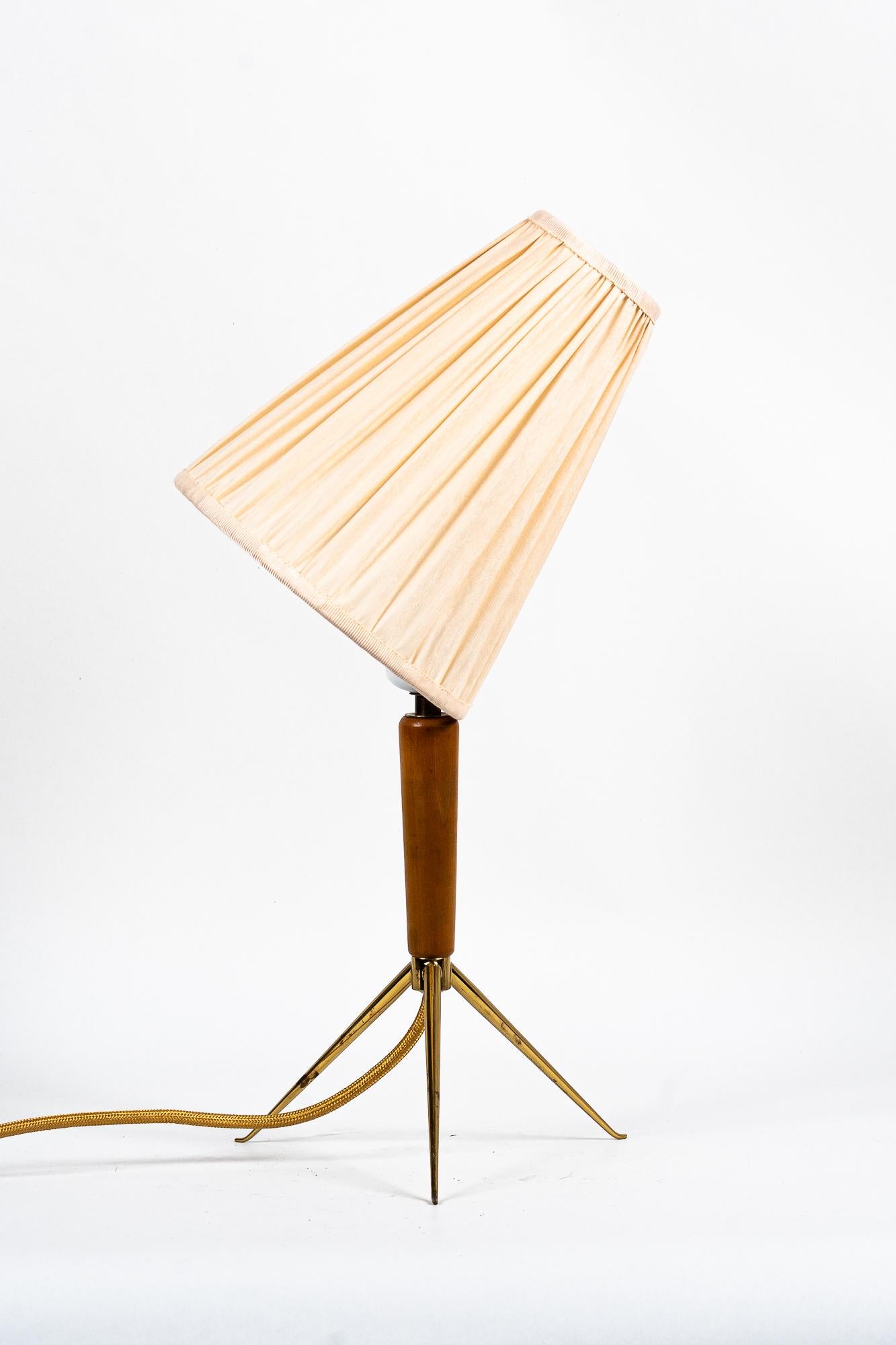 Rupert Nikoll table lamps, Vienna, circa 1950s
Original contion
The shade is replaced ( new ).