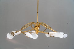 Rupert Nikoll " Tornado " Kronleuchter wien um 1960