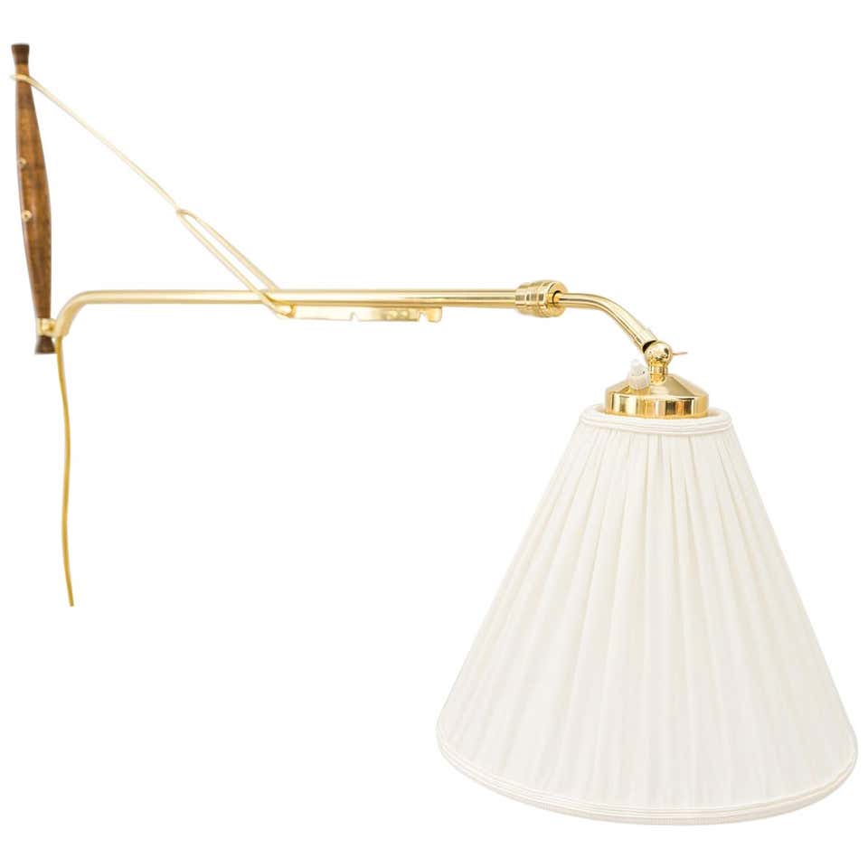 Swinging Wall Lamp, circa 1950s For Sale at 1stDibs