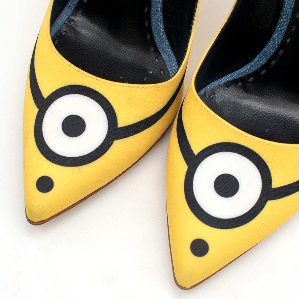 Rupert Sanderson Minion Limited Edition Pumps SIZE 36.5 In Good Condition In London, GB