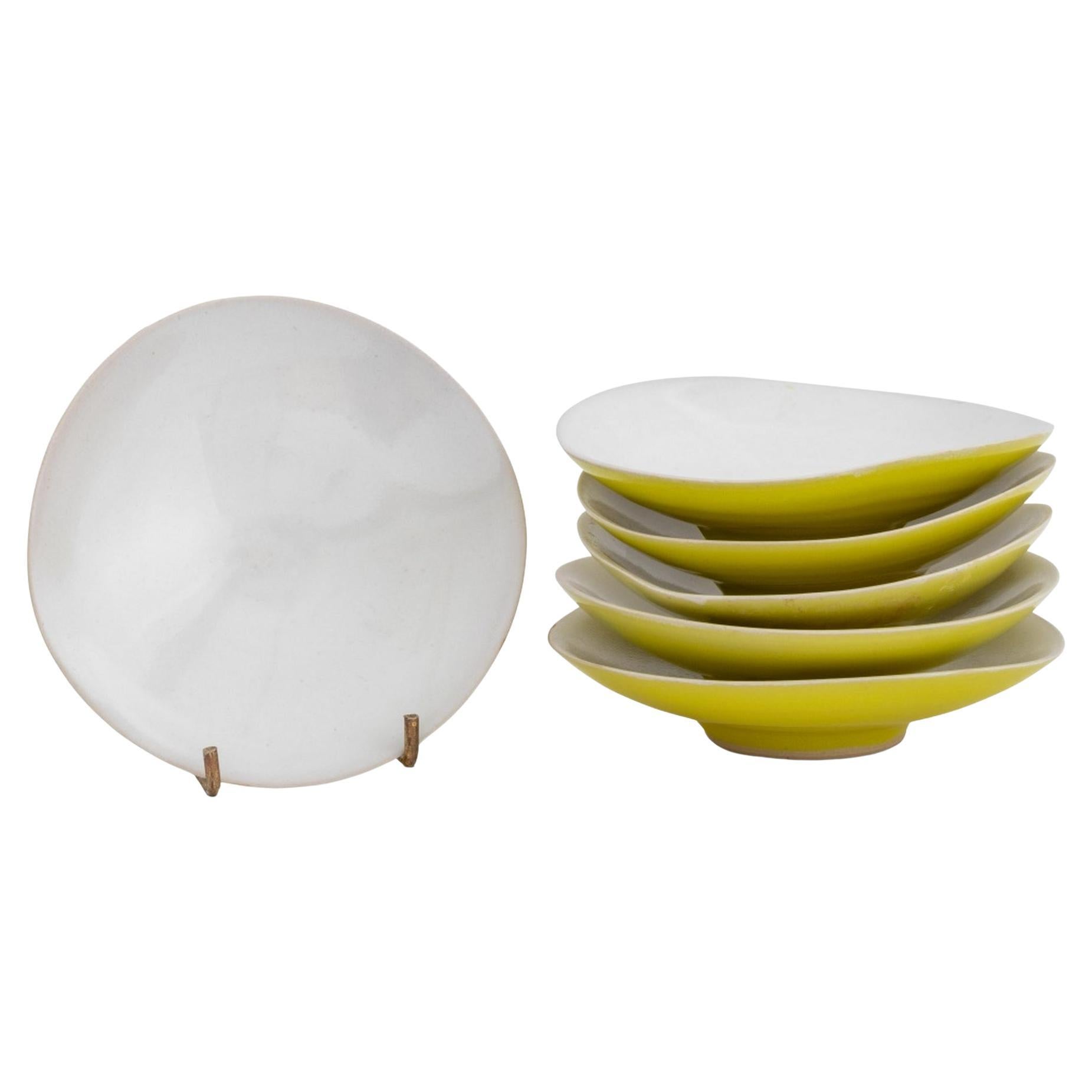 Rupert Spira Glazed Stoneware Sauce Dishes, 6