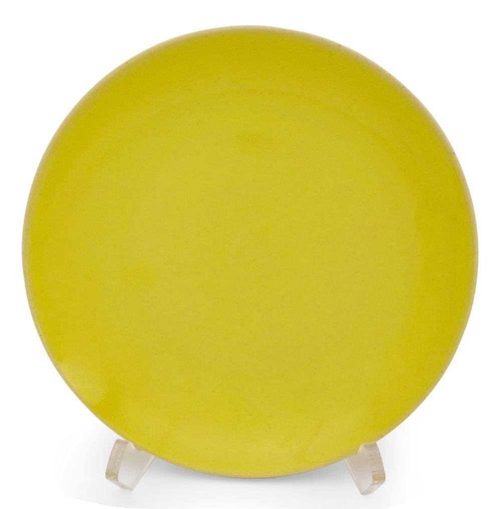 Rupert Spira Platos de Gres Esmaltado Amarillo, 8 Británico en venta
