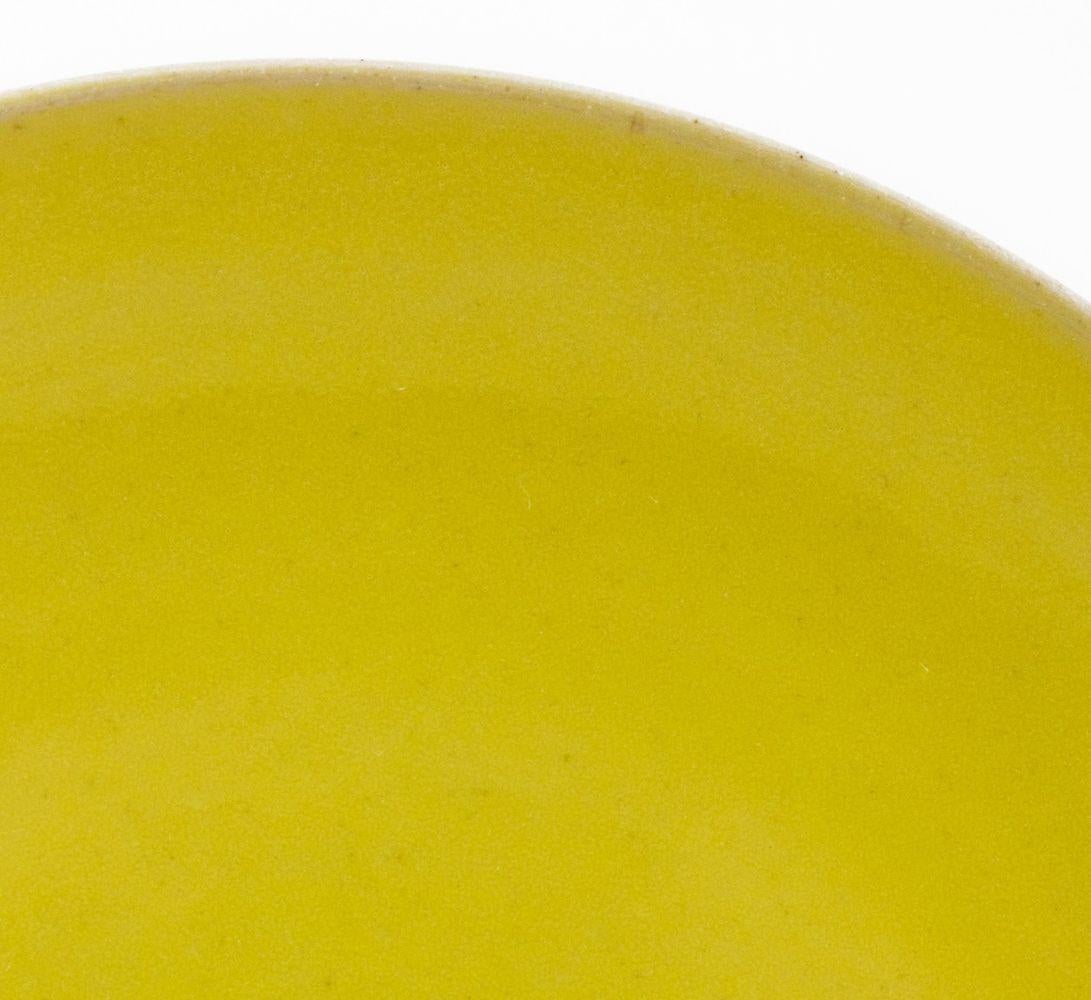 Rupert Spira Platos de Gres Esmaltado Amarillo, 8 Glaseado en venta