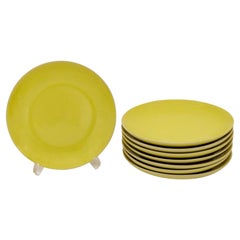 Rupert Spira Platos de Gres Esmaltado Amarillo, 8