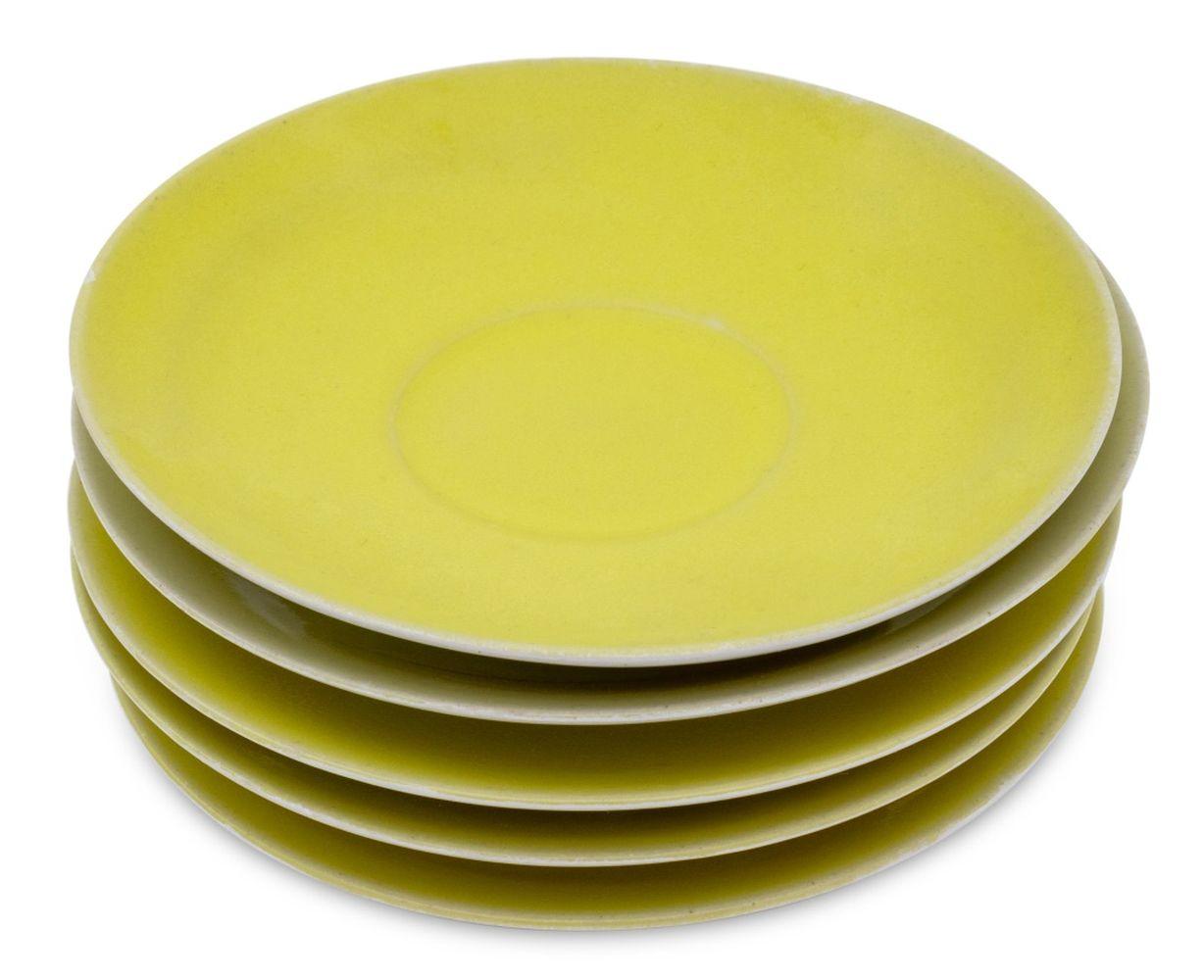 Rupert Spira Yellow Stoneware Table Articles, 10 For Sale 4