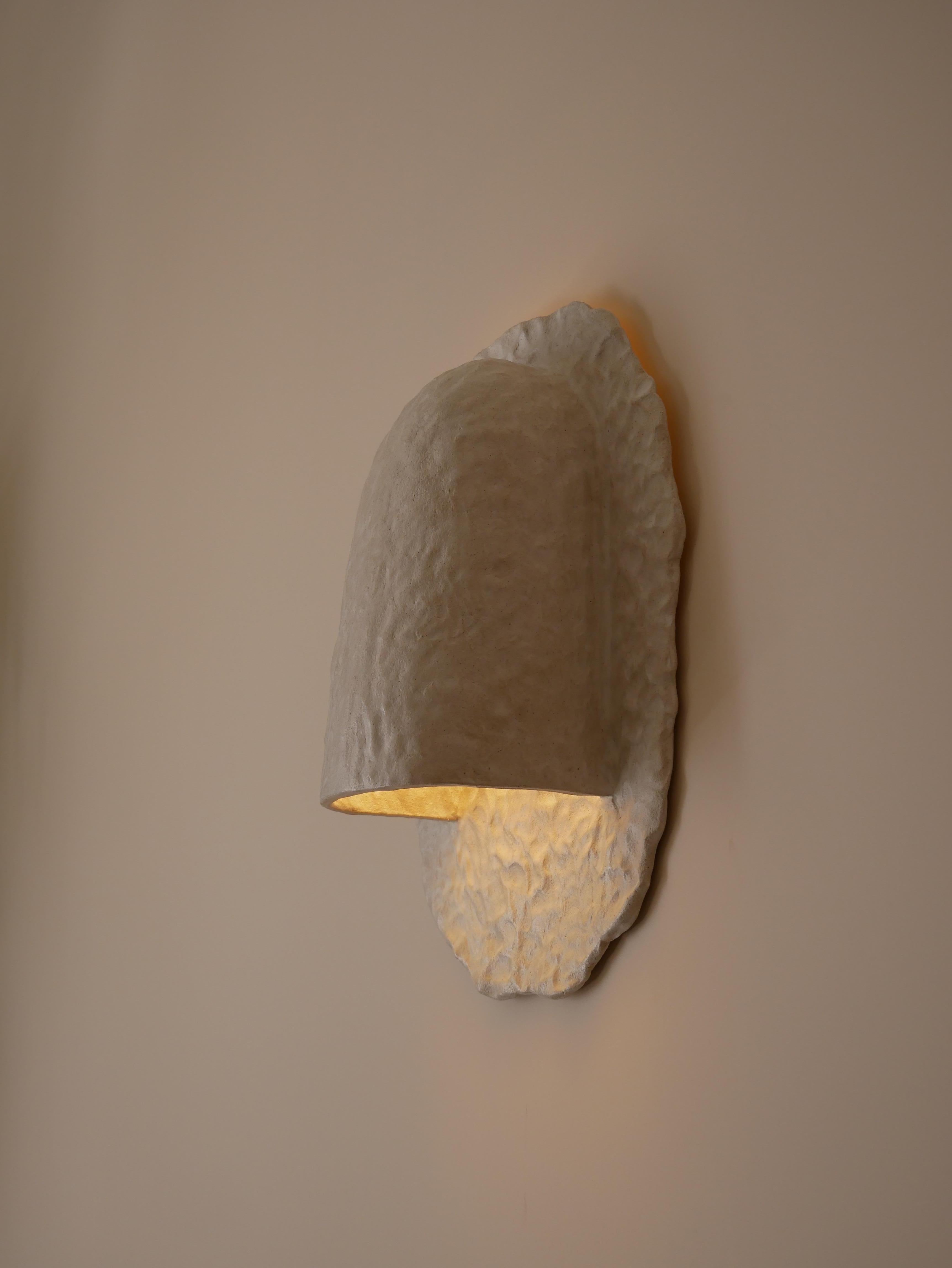 Contemporary Rupestr Sconce by Claire Cosnefroy For Sale