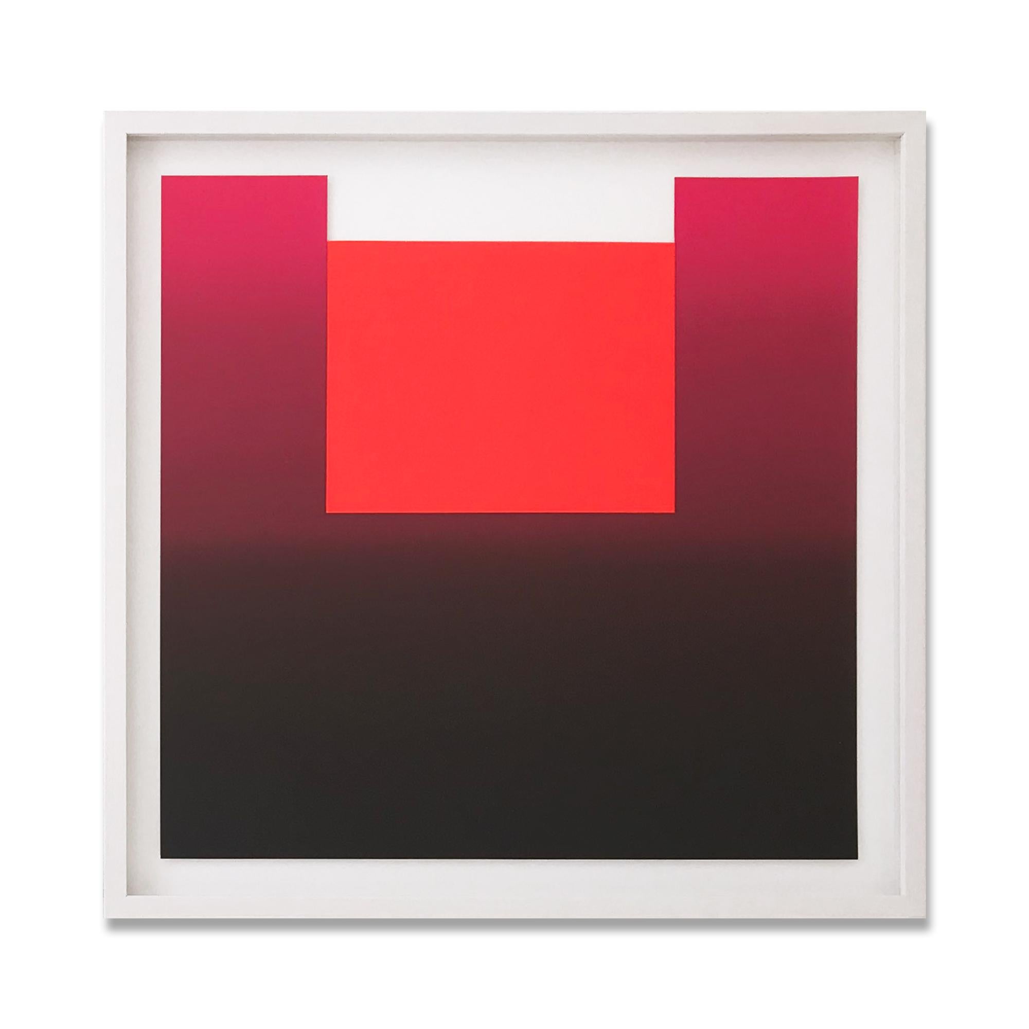 Rupprecht Geiger Abstract Painting - Different Reds, Abstract Art, Minimalism, Modern Art, 20th Century