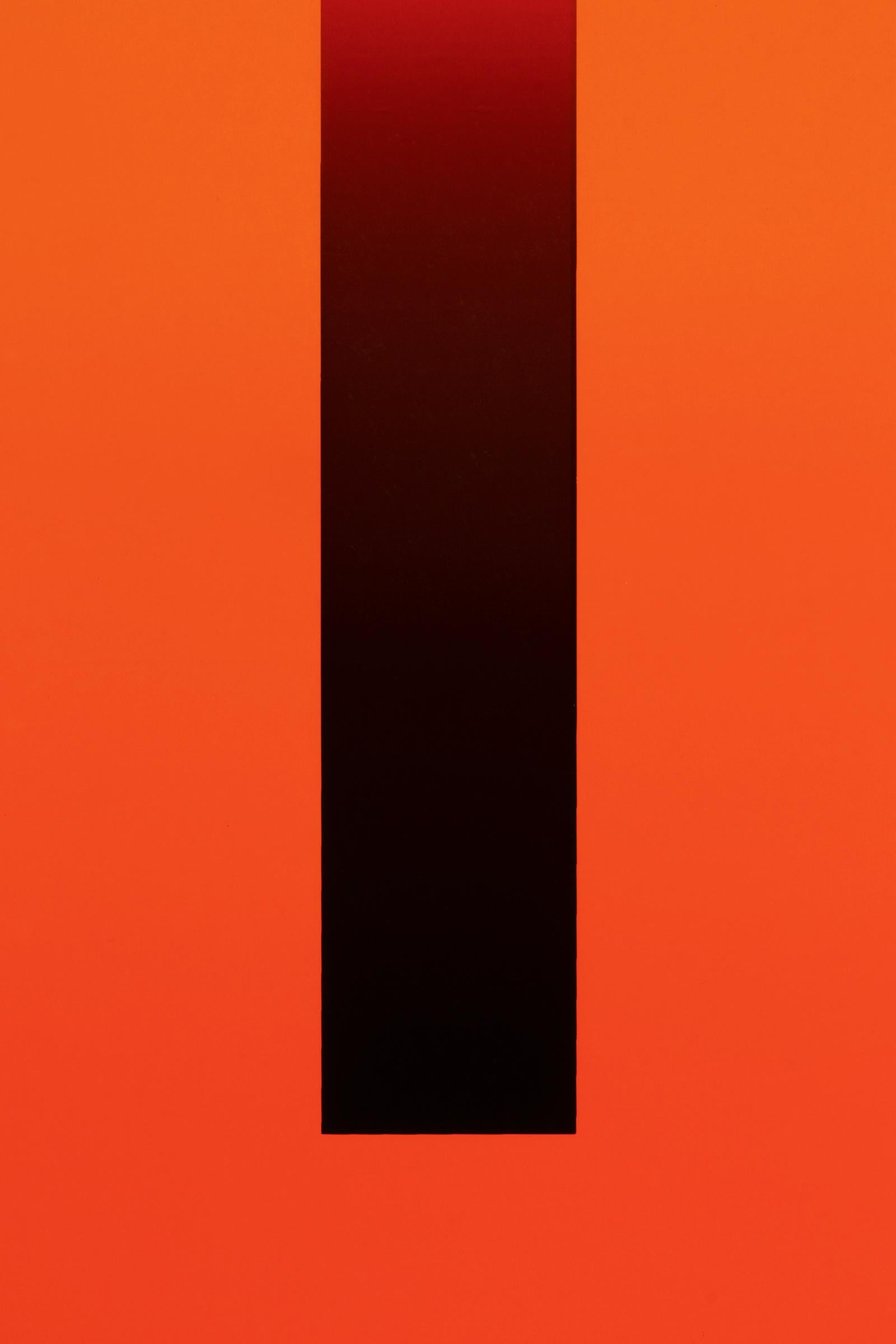 Rupprecht Geiger, Rojos fríos sobre rojos cálidos: Serigrafía firmada, Arte abstracto en venta 2