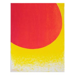 Rupprecht Geiger, Cartel original de exposición, Serigrafía de 2007