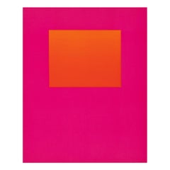 Rupprecht Geiger - Untitled (#11 from Zurückgehen, Weitergehen, Fortgehen)