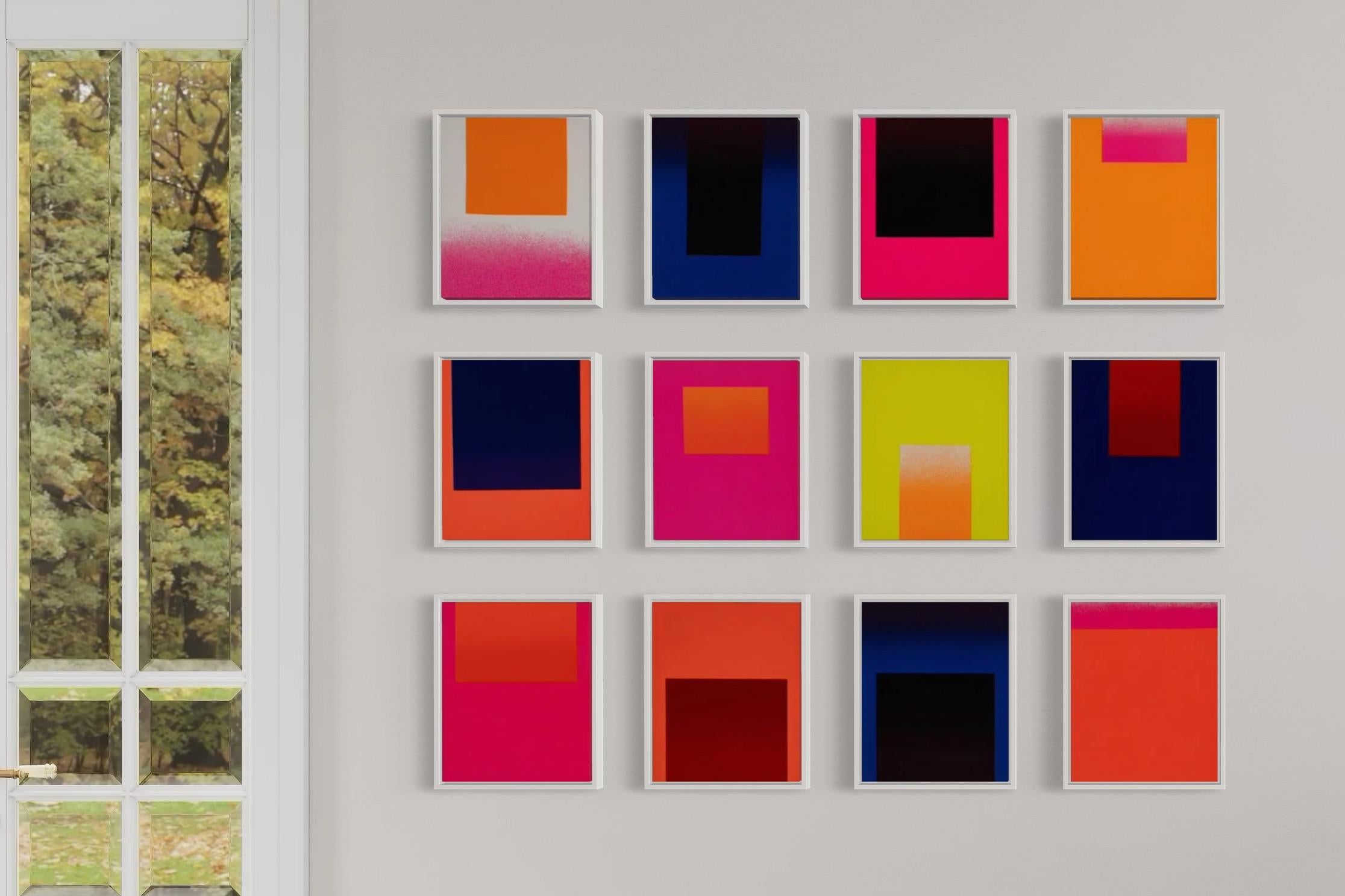 Rupprecht Geiger, Zurückgehen, Weitergehen, Fortgehen - Portfolio of 20 Prints For Sale 1