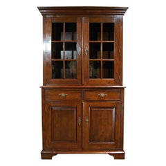 Rural 4-Door Kitchen Cabinet Made from Reclaimed Teak