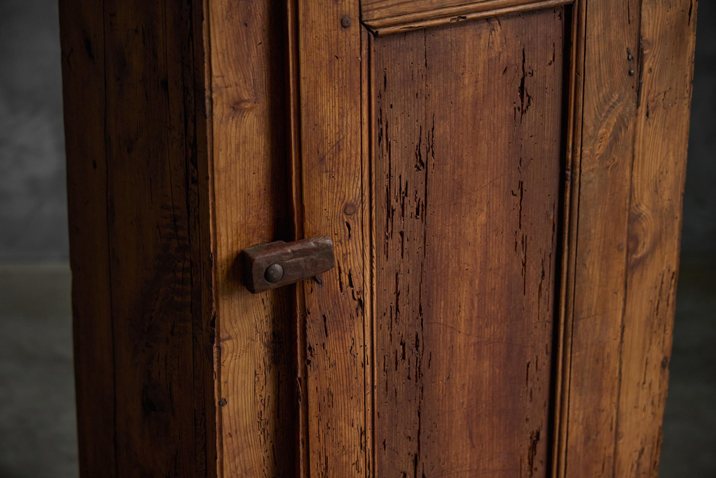 Armario rural alpino, Francia, S. XIX en Bueno estado para la venta en Antwerp, BE