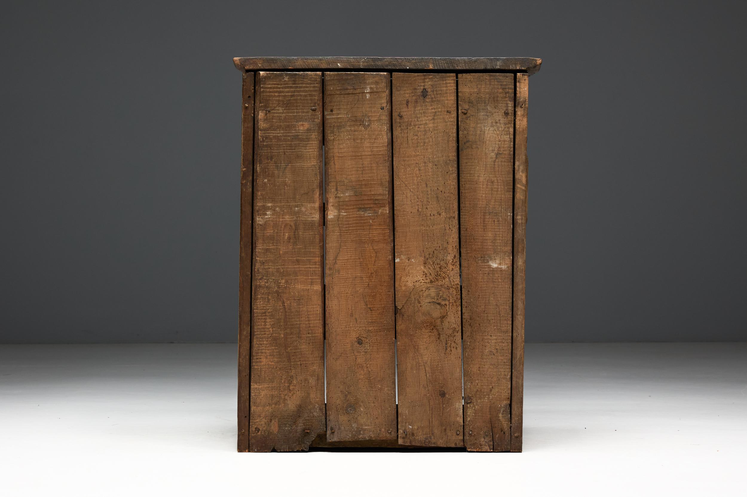 Armoire à provisions Art Populaire Rural, Espagne, 19ème siècle en vente 11