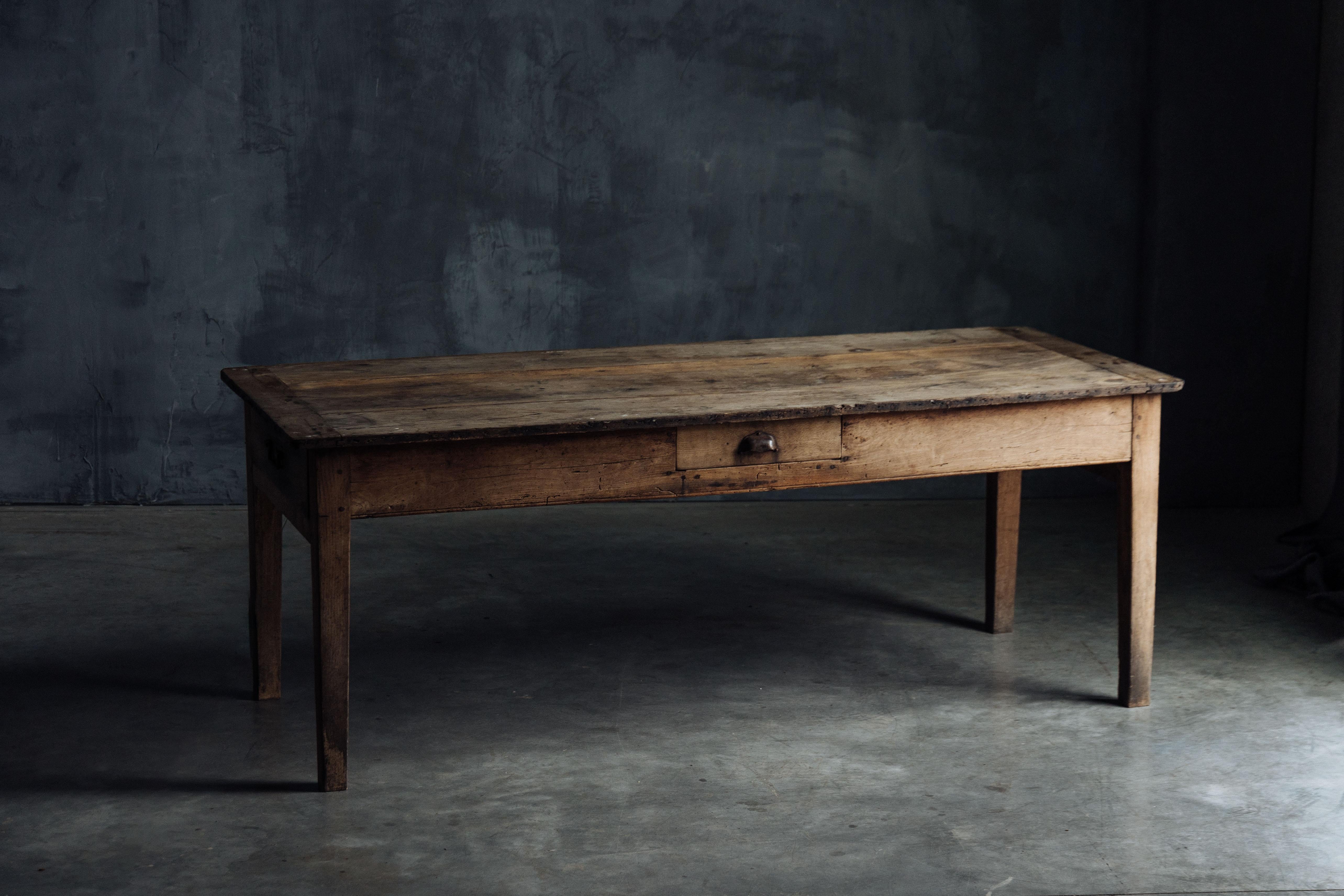 Mesa Art Populaire Rural, Francia, Siglo XIX en venta 8