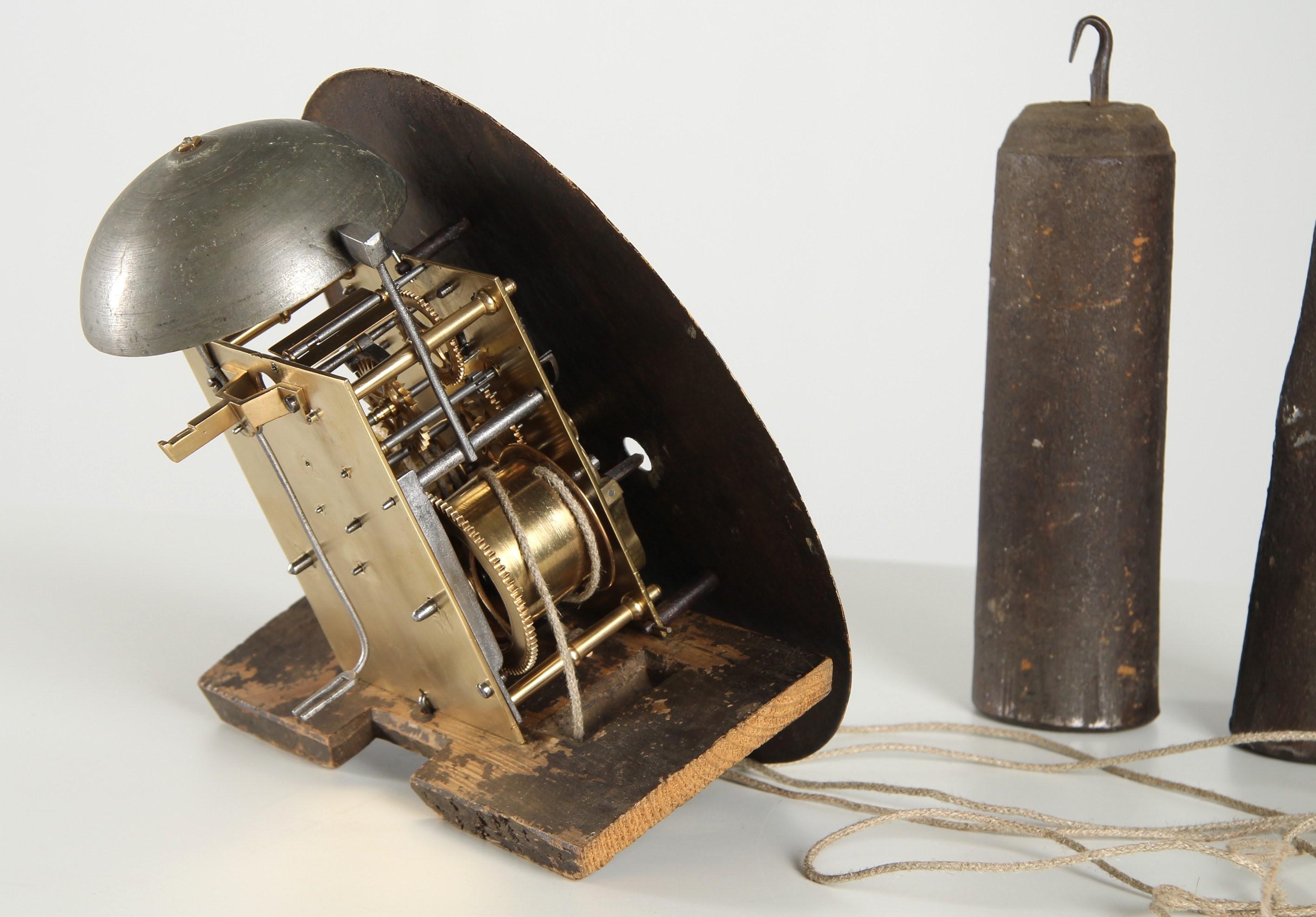 Rural Painted Mora Longcase Clock, Sweden, circa 1900 9