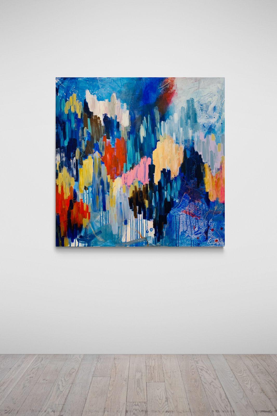 Sogno, Arte contemporanea, Pittura astratta, 21° secolo - Painting di Rus Ozorio