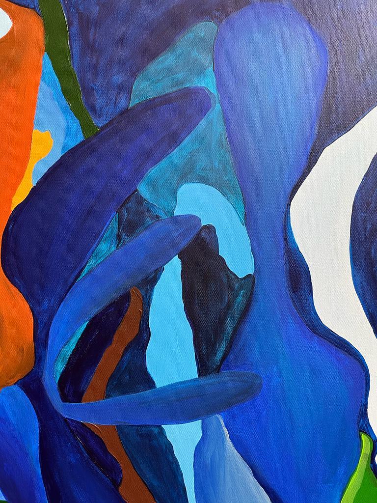 I mulini a vento della tua mente, Arte contemporanea, Pittura astratta, 21° secolo - Painting Astratto di Rus Ozorio
