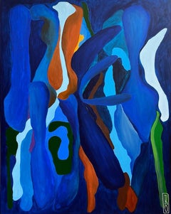 The Windmills of your Mind, Zeitgenössische Kunst, Abstrakte Malerei, 21. Jahrhundert