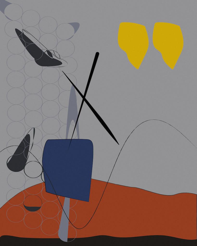 Tintenstrahl auf Papier (Digitale Kunst)
Kunstwerke auch auf Leinwand erhältlich

Rusa Tavartkiladze ist eine 1990 geborene georgische Künstlerin, die in Tiflis, Georgien, lebt und arbeitet. Ihre Praxis bewegt sich am Rande des Modernismus und