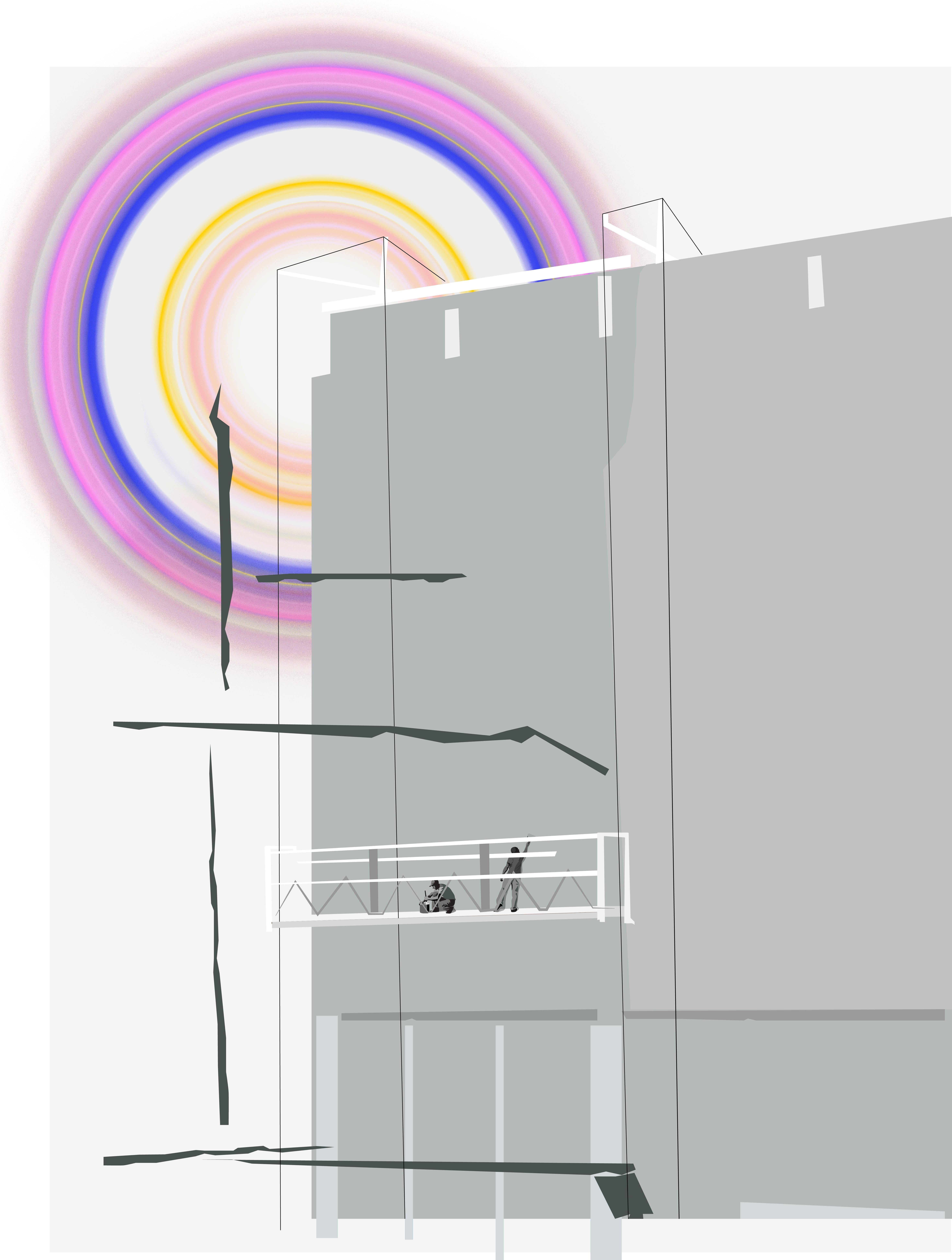 Tintenstrahl auf Papier (Digitale Kunst)
Kunstwerk auch auf Leinwand erhältlich

Rusa Tavartkiladze ist eine 1990 geborene georgische Künstlerin, die in Tiflis, Georgien, lebt und arbeitet. Ihre Praxis bewegt sich am Rande des Modernismus und seiner