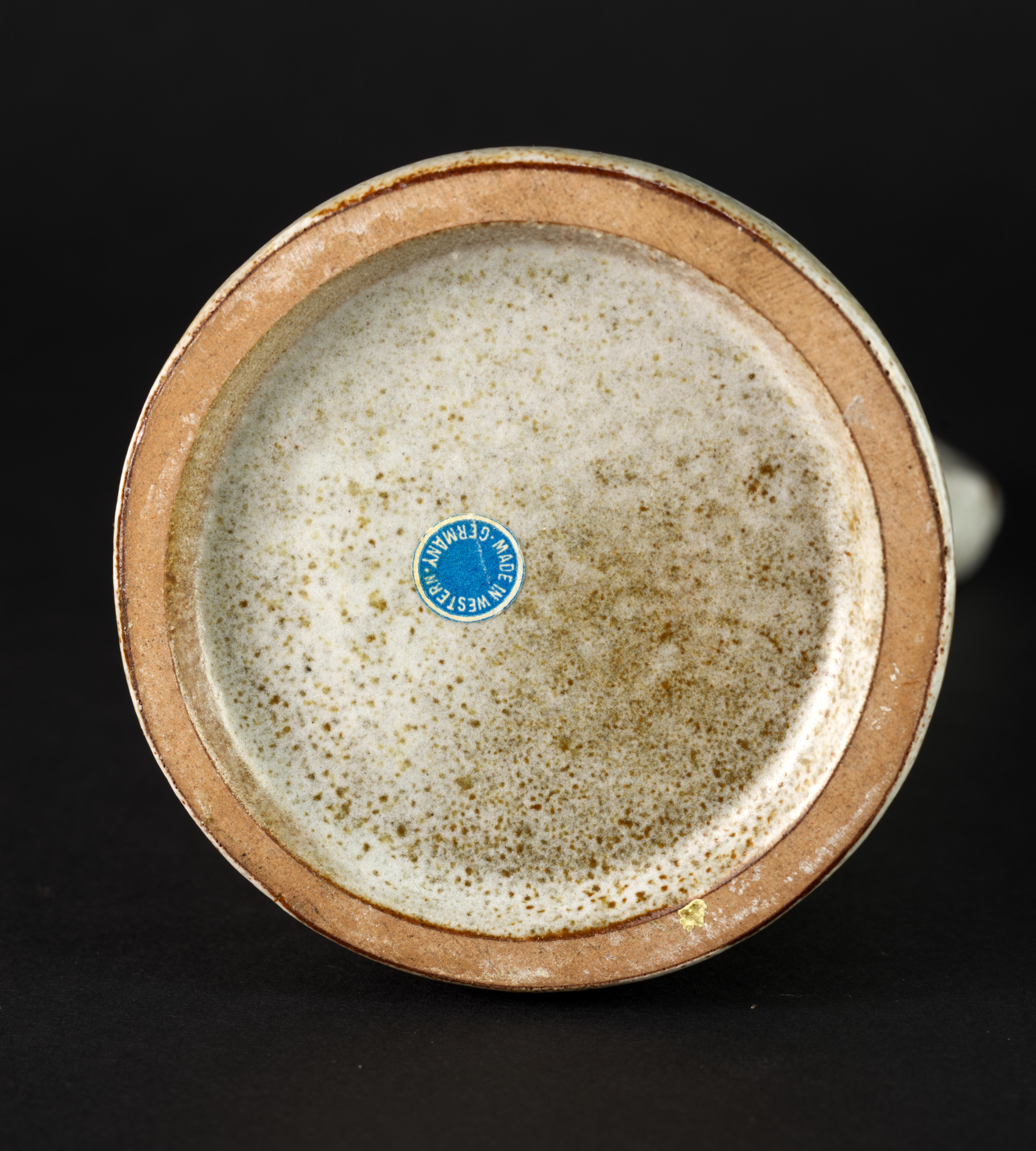 Ruscha 342 Fat Lava Vase Organische Western Germany Keramik Signiert 1960er-70er Jahre im Angebot 3