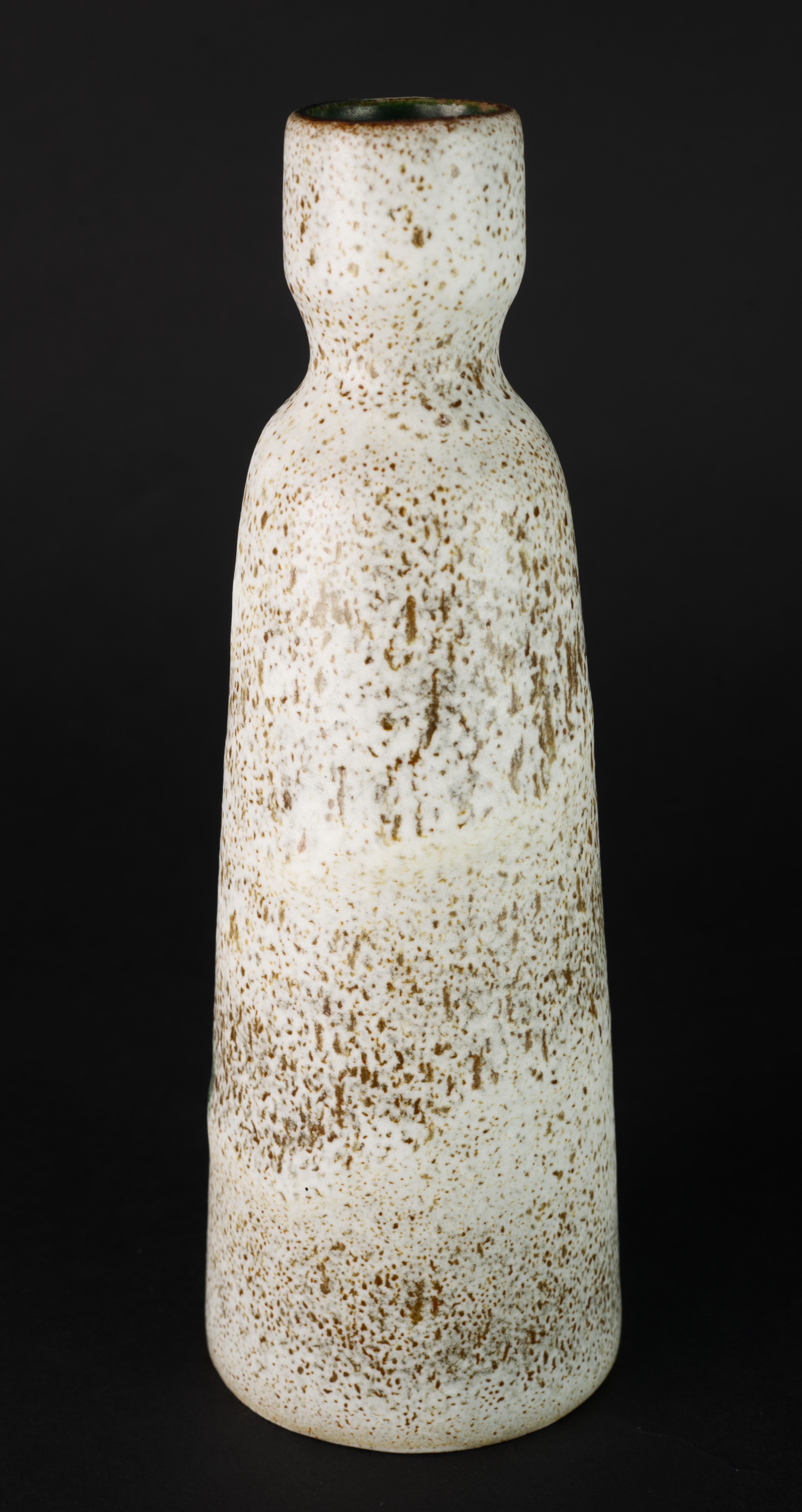20th Century Ruscha 342 Fat Lava Vase Organic Western Germany Ceramics Signed 1960s-70s For Sale