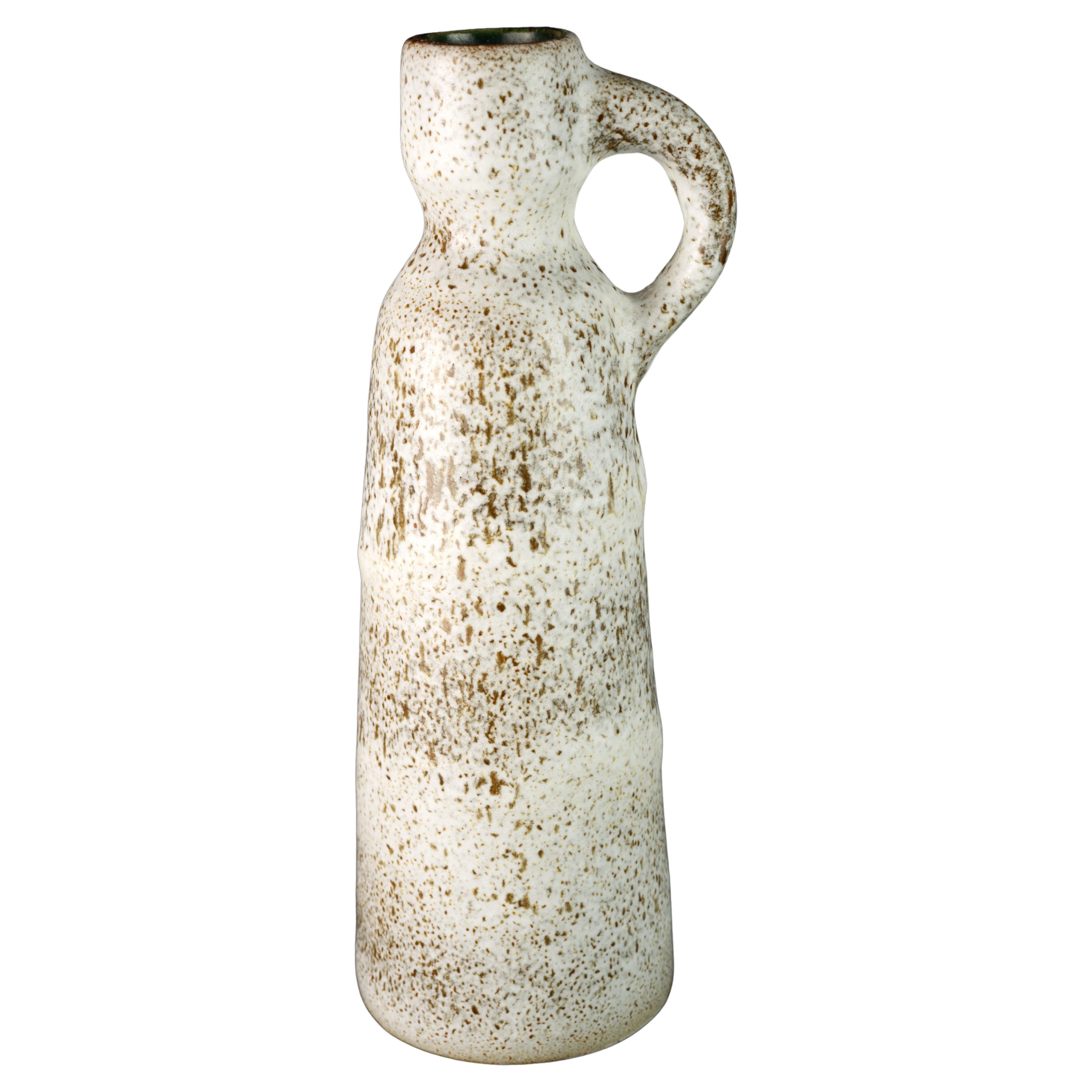Ruscha 342 Fat Lava Vase Organische Western Germany Keramik Signiert 1960er-70er Jahre im Angebot