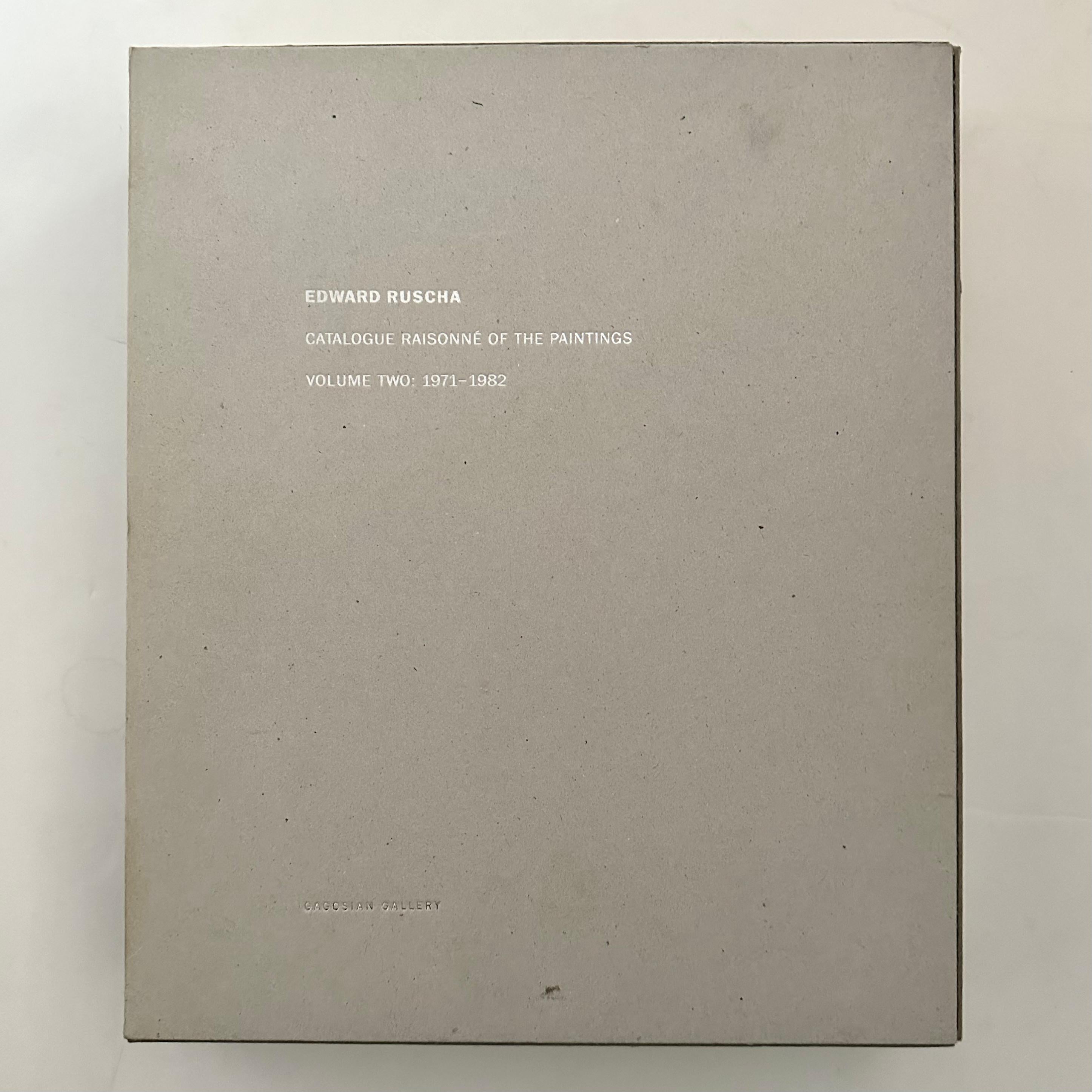 Published by Gagosian Gallery, 2005 Hardback in printed slipcase. 

Volume 2 contains entries on 178 paintings completed between 1971 and 1982 - from the artist's crisis at the onset of the 70s, when he 