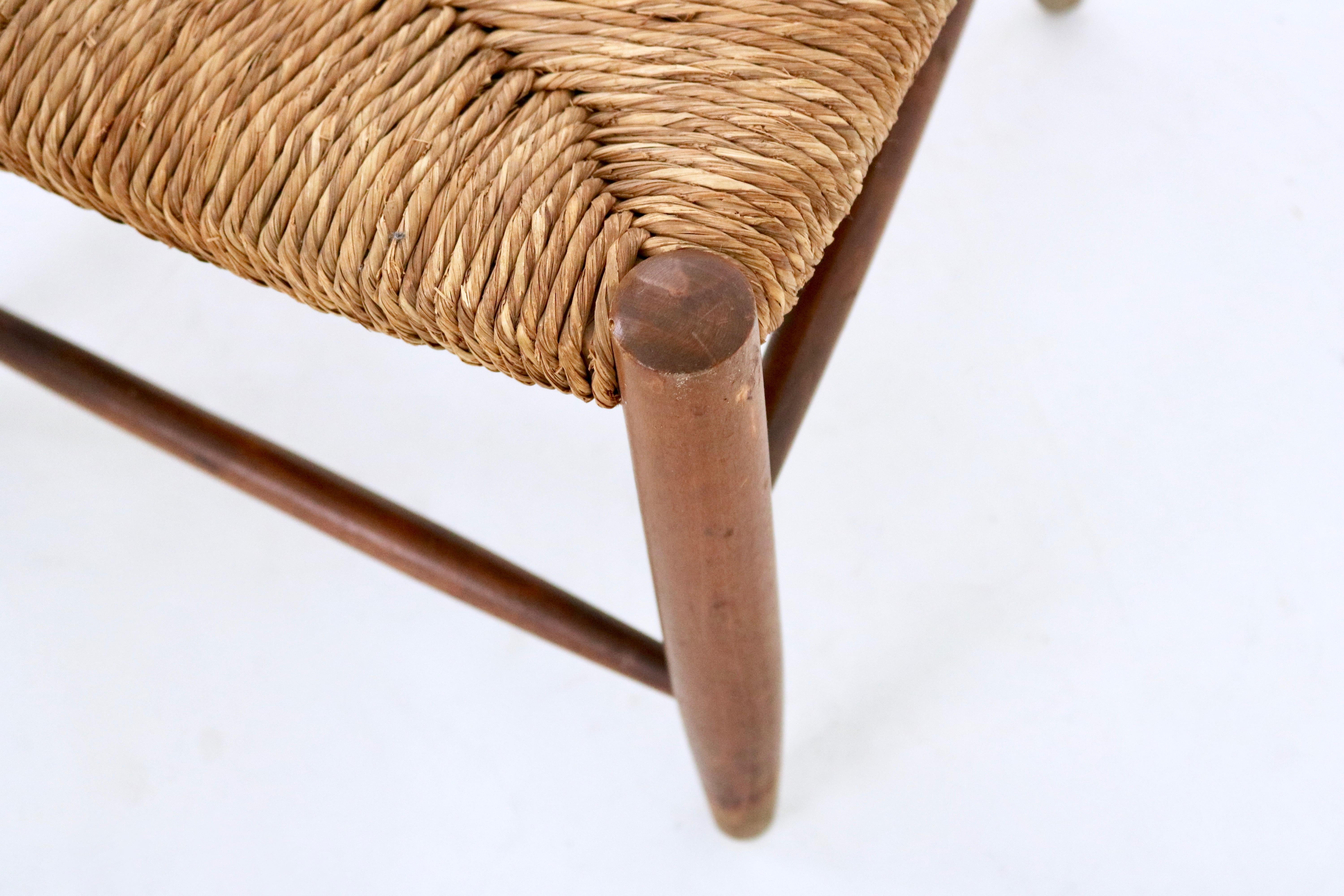 Walnut Ladderback Chair by Gio Ponti for Casa e Giardino, Italy 3