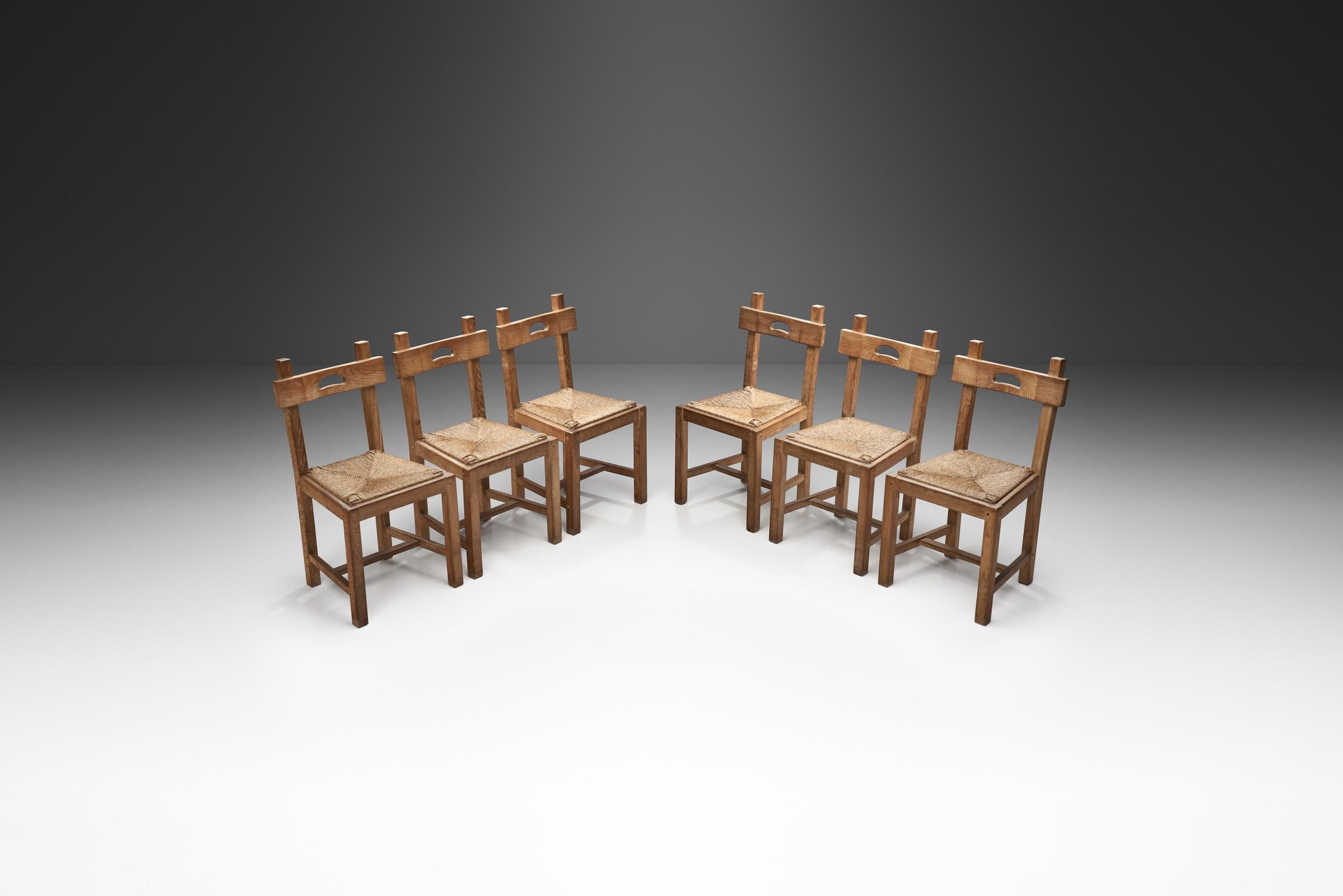 This mid-century dining chair set was born from a desire to create a design that was comfortable, organic and cosy in its simplicity. The design incorporates subtle, yet stunning decorative elements on a base that Scandinavians like to call “honest