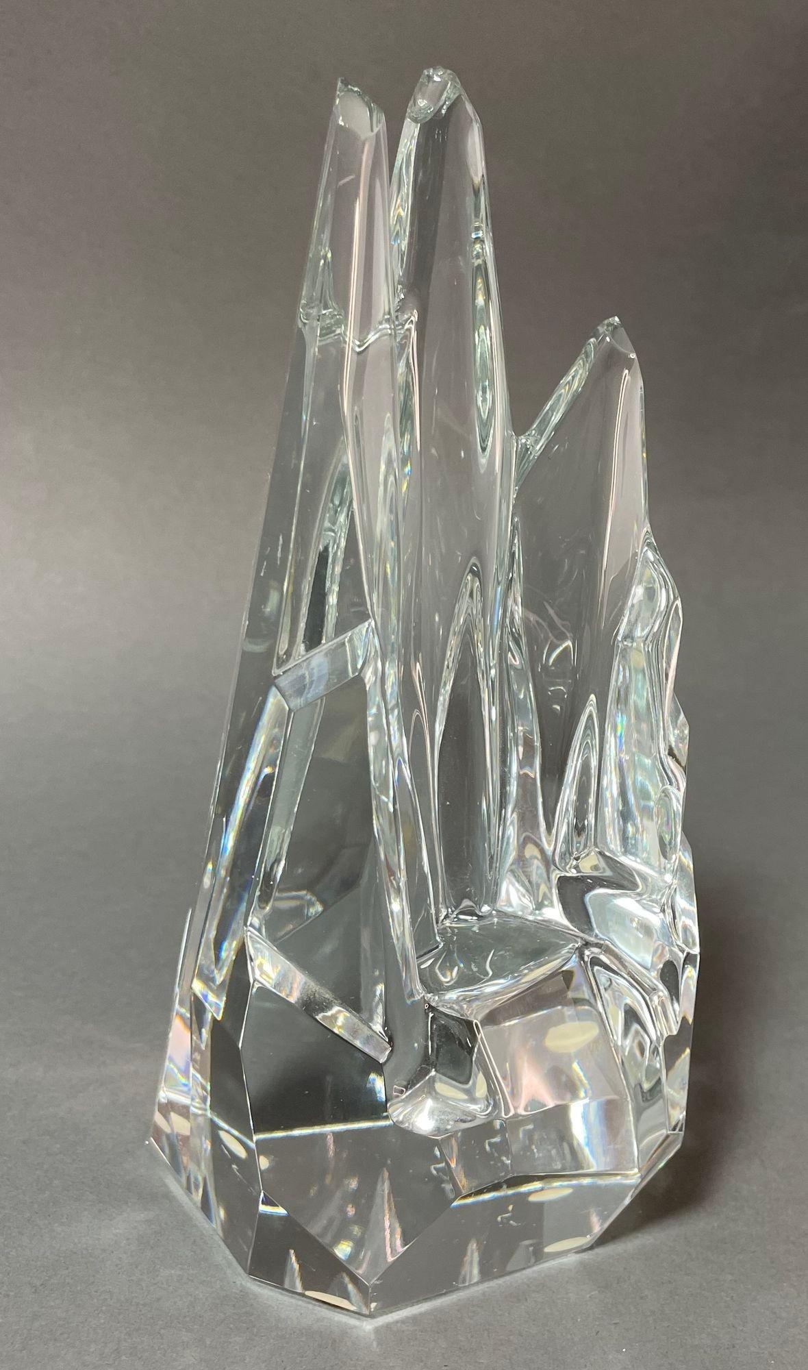 Cristal De Sevres Französisch Kristall-Skulptur 