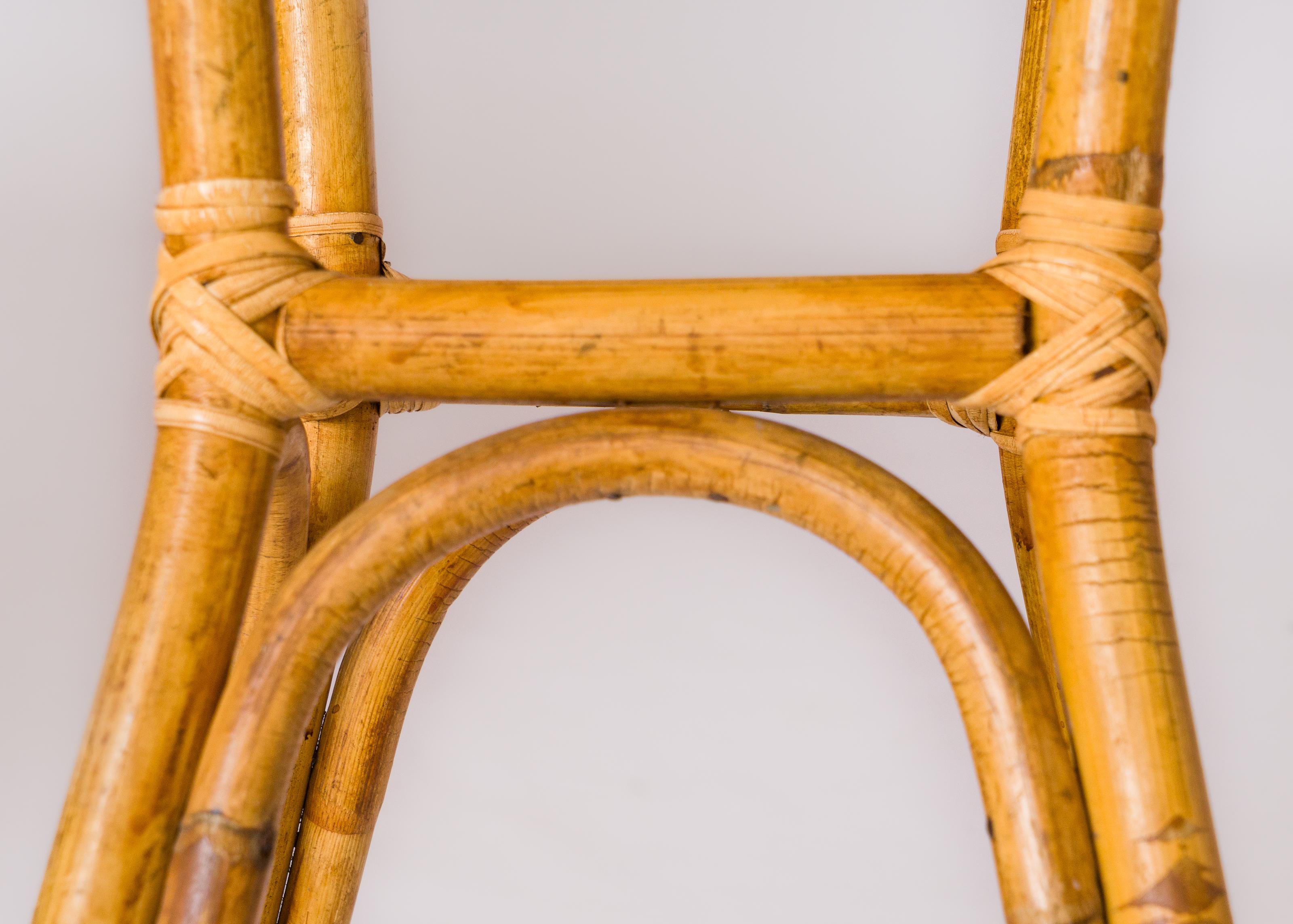 Milieu du XXe siècle Tabouret de bar de style Riviera française, années 1960 en vente