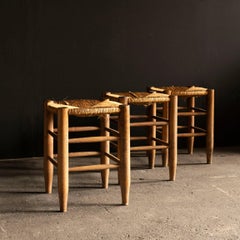 Sgabelli con seduta Rush, Anonimo, Francia, anni '80