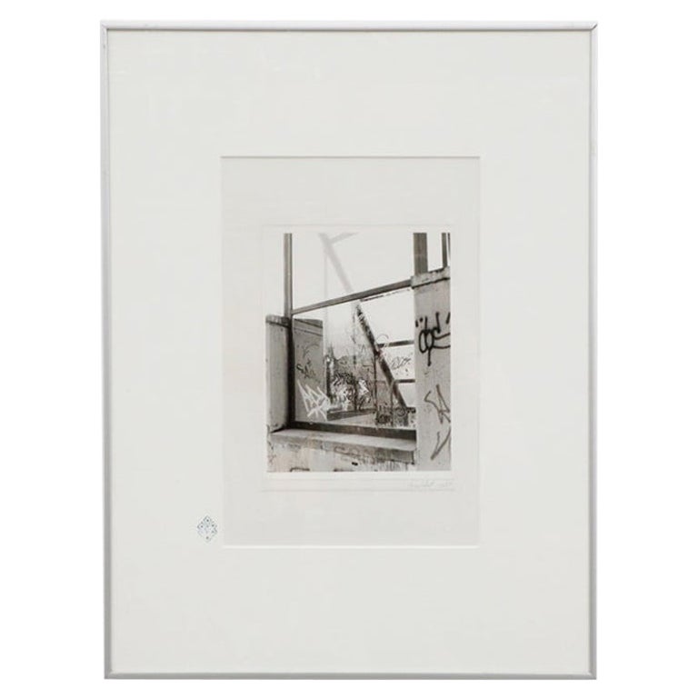 Rushka Teekema 1985 Graffiti Photography Print, Black 
White, Aluminum Frame