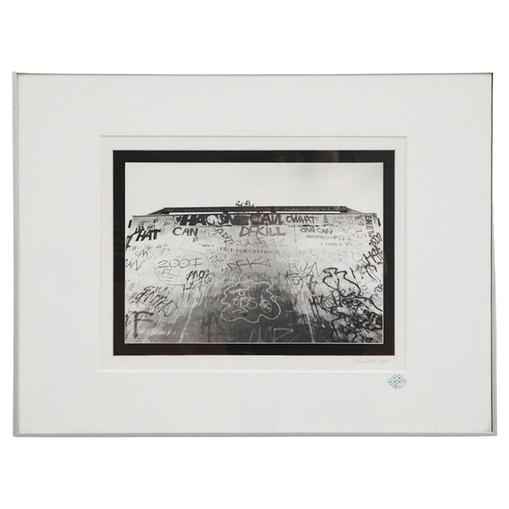Rushka Teekema Graffiti Photography Print in Aluminum Frame
