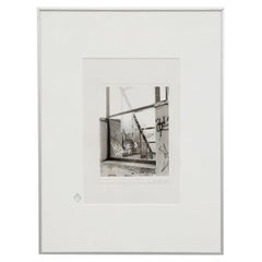 Vintage Rushka Teekema Graffiti Photography Print in Aluminum Frame