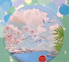 Georgian Contemporary Art by Rusiko Chikvaidze  - Spring on the Aquamarine Ocean