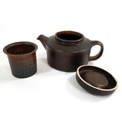 "Ruska" Tea Set, 15 Pieces, Ruska, Arabia Designed by Ulla Procopé