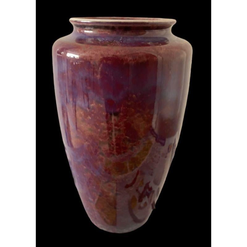 Ruskin High Fired Vase in a Cloudy High-Fired Glaze, 1926 In Good Condition For Sale In Chipping Campden, GB