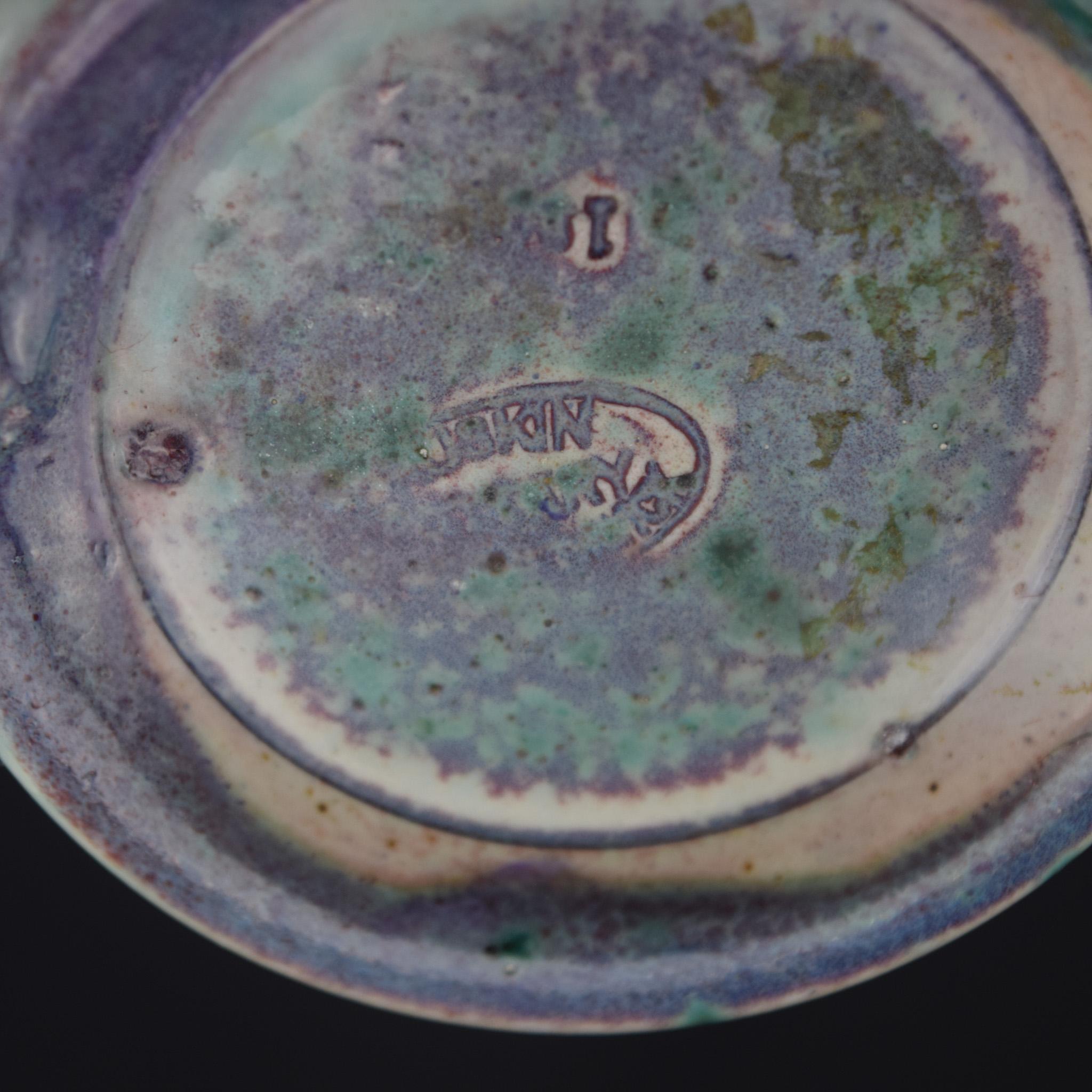 Jarrón de alta cocción Ruskin Pottery 1910 en venta 5