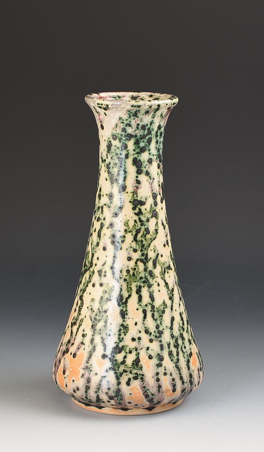 Hand-Painted Ruskin pottery - HIGH FIRED VASE C.1933 For Sale