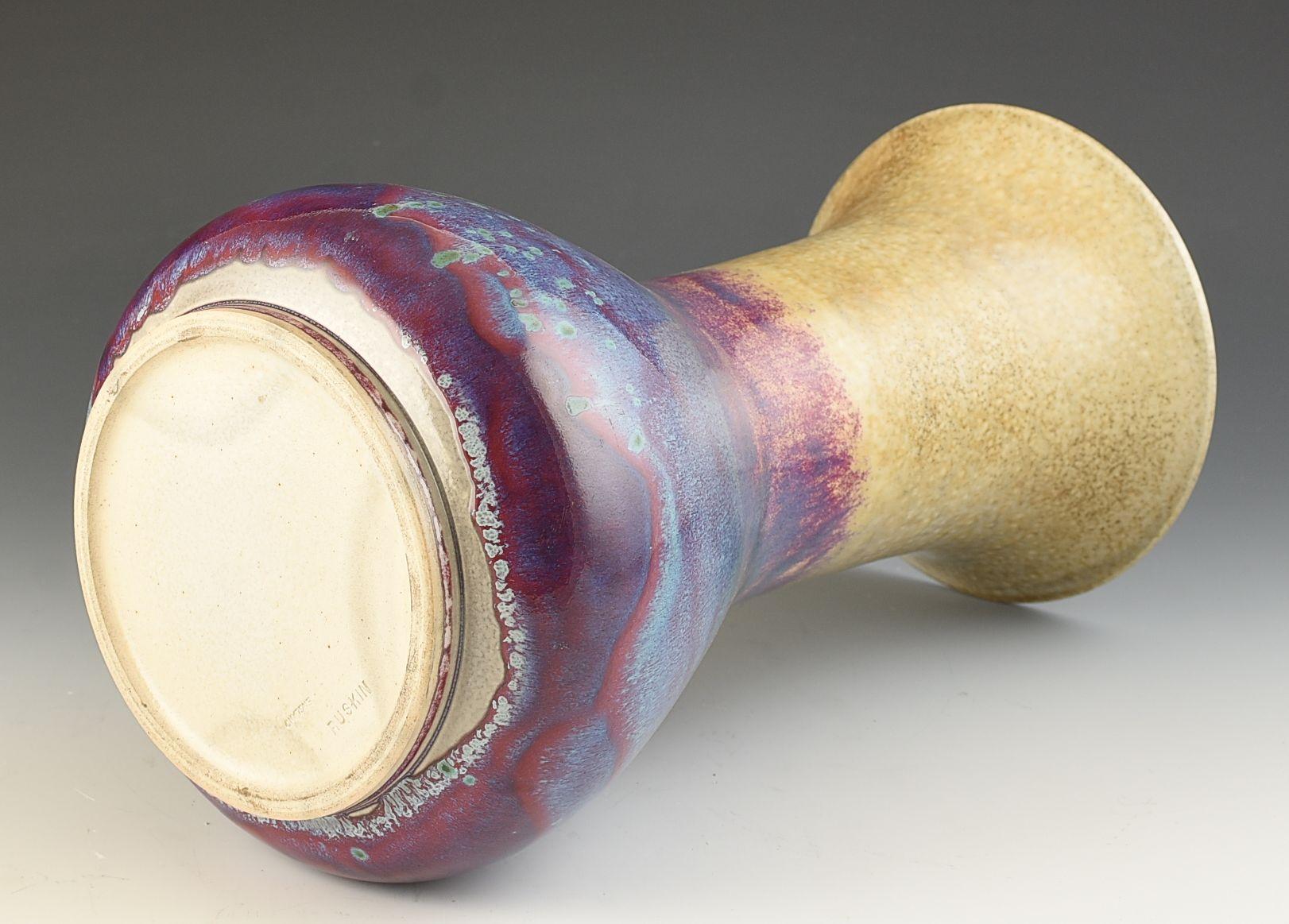 Ruskin Pottery GRANDE VASO AD ALTA RESPIRAZIONE C.1930 In condizioni ottime in vendita a Stourbridge, West Midlands